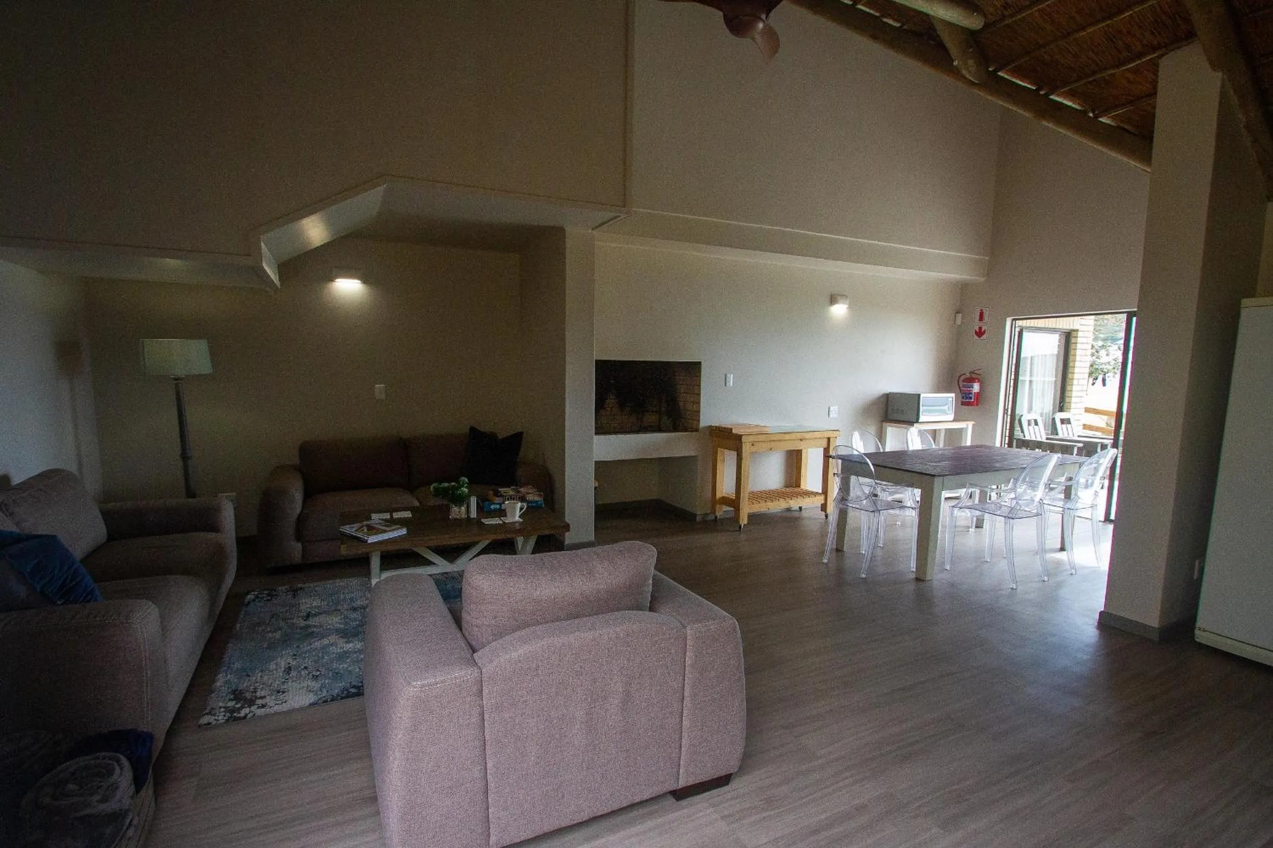 Seating area in Little Rock Guesthouse