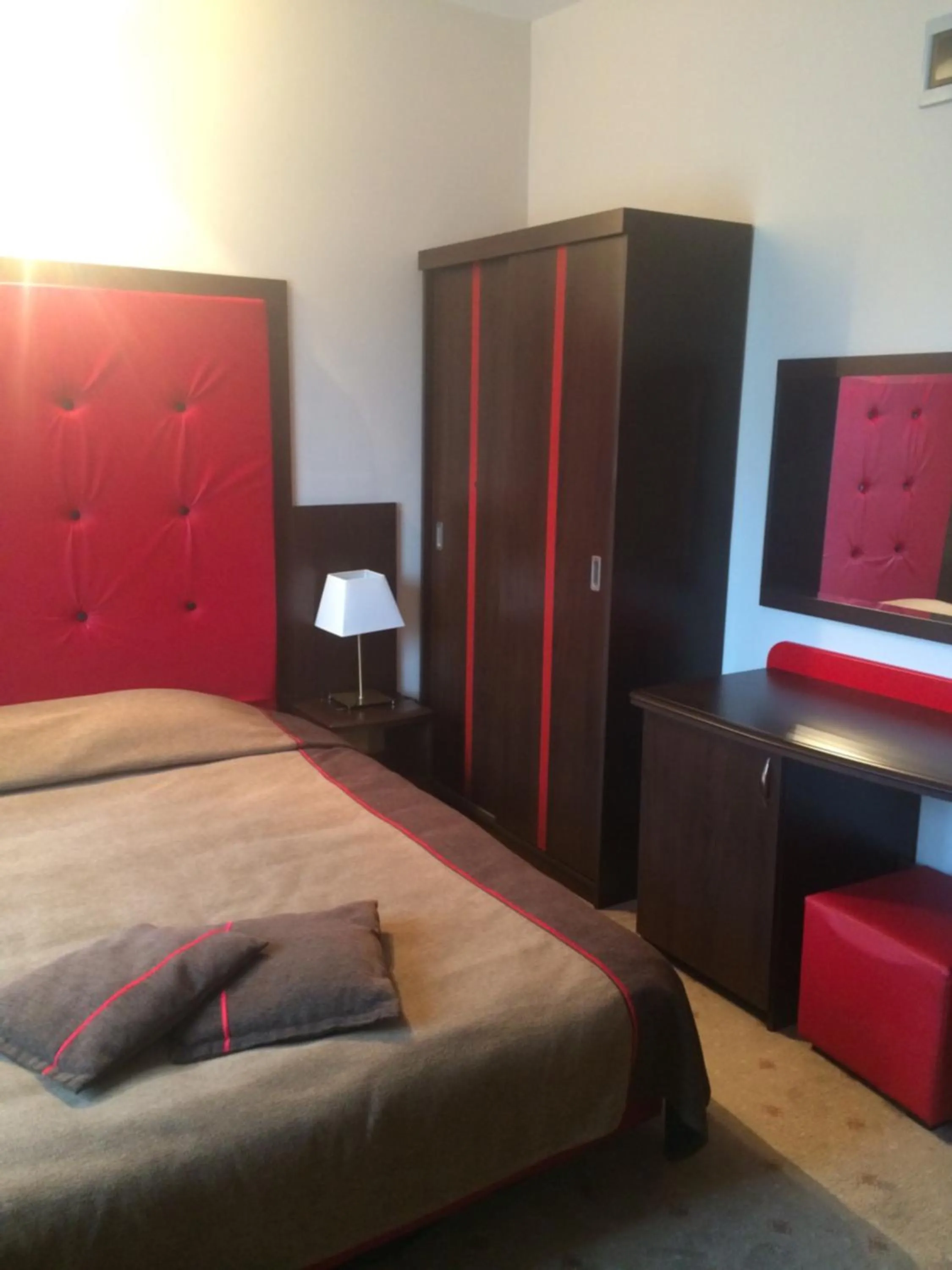 Bed in Hotel Fiama