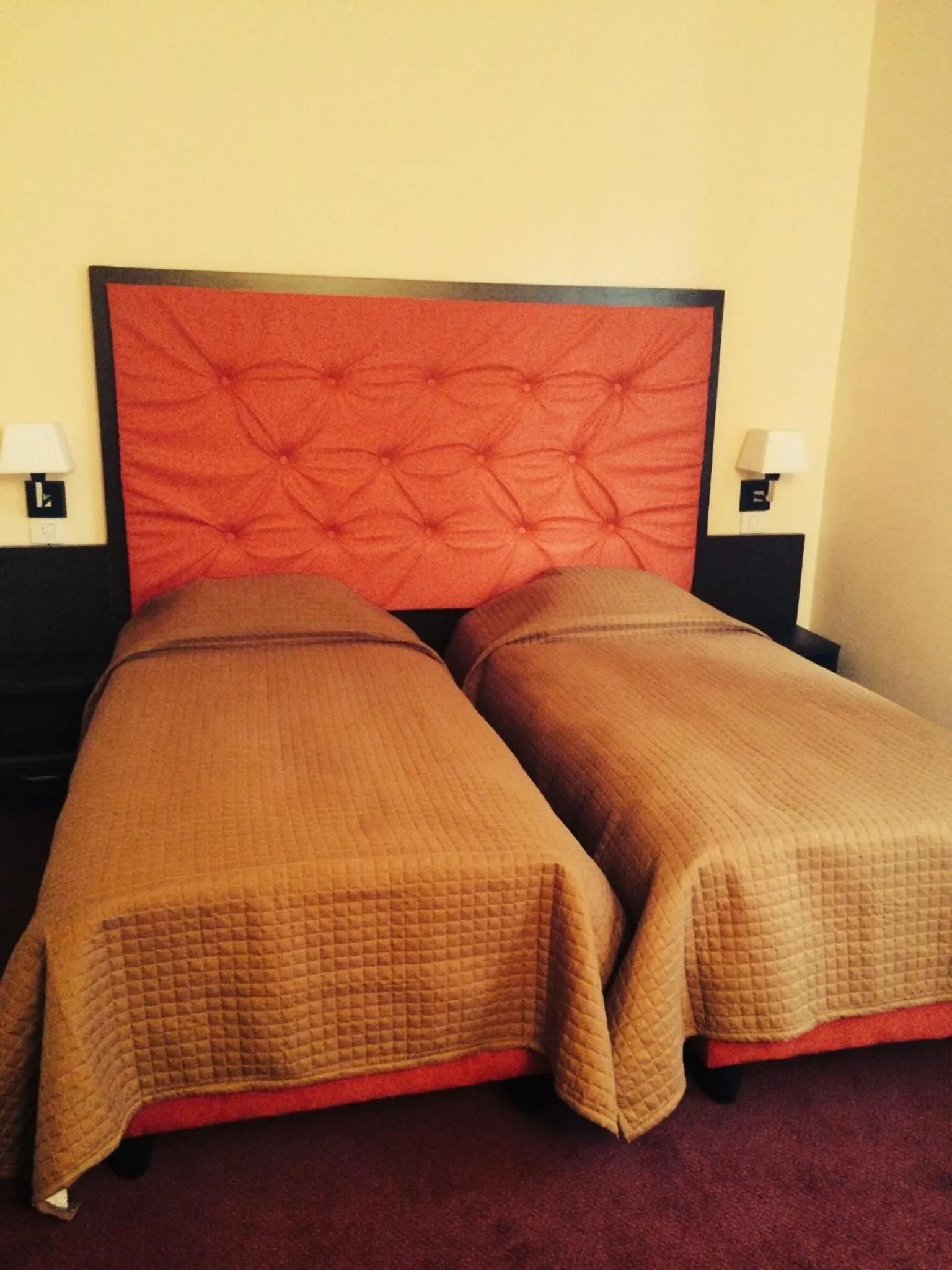 Bed in Hotel Fiama