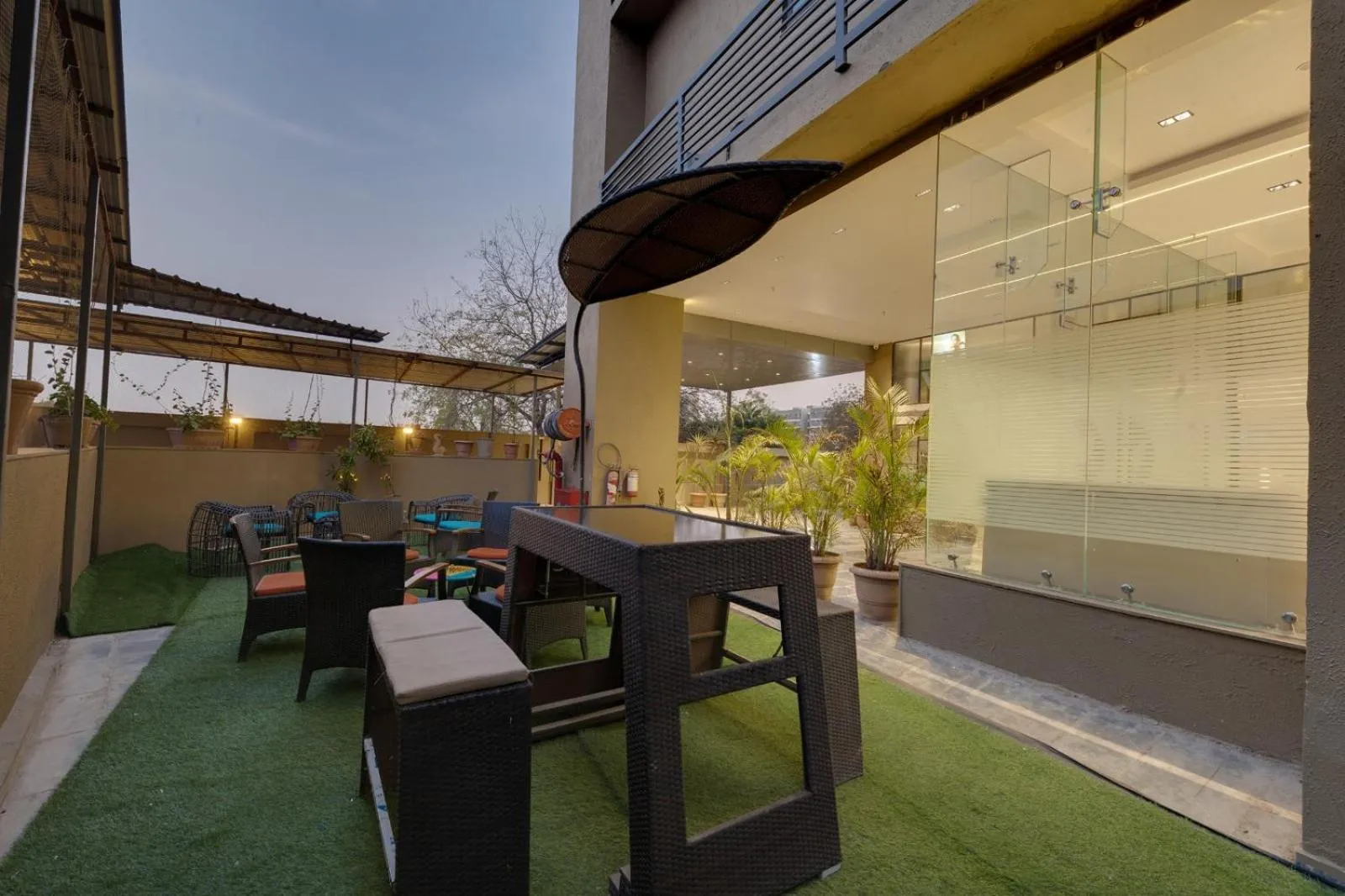 Seating area in Comfort Inn Sapphire Chandkheda, Ahmedabad