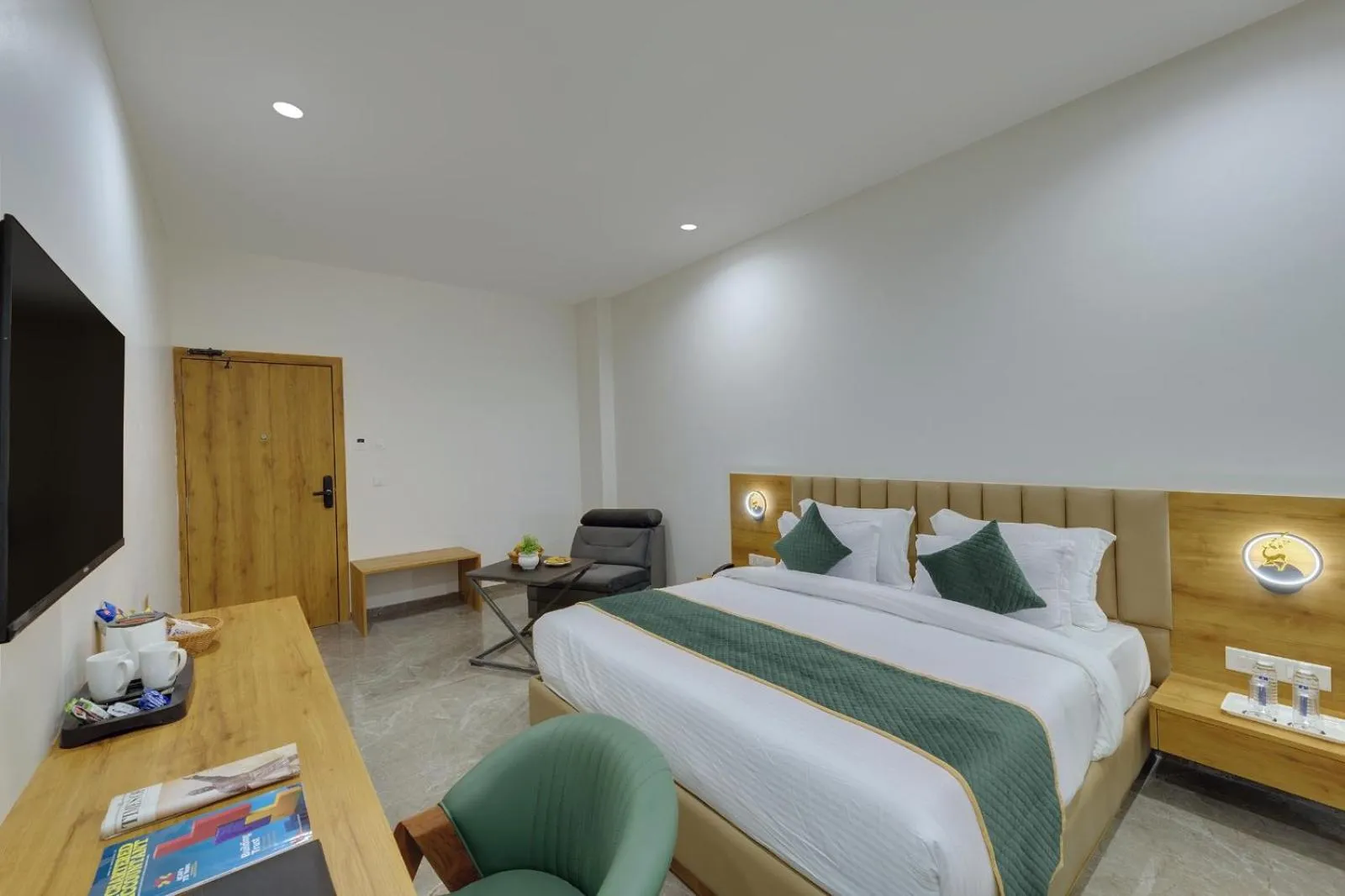 Bed in Comfort Inn Sapphire Chandkheda, Ahmedabad