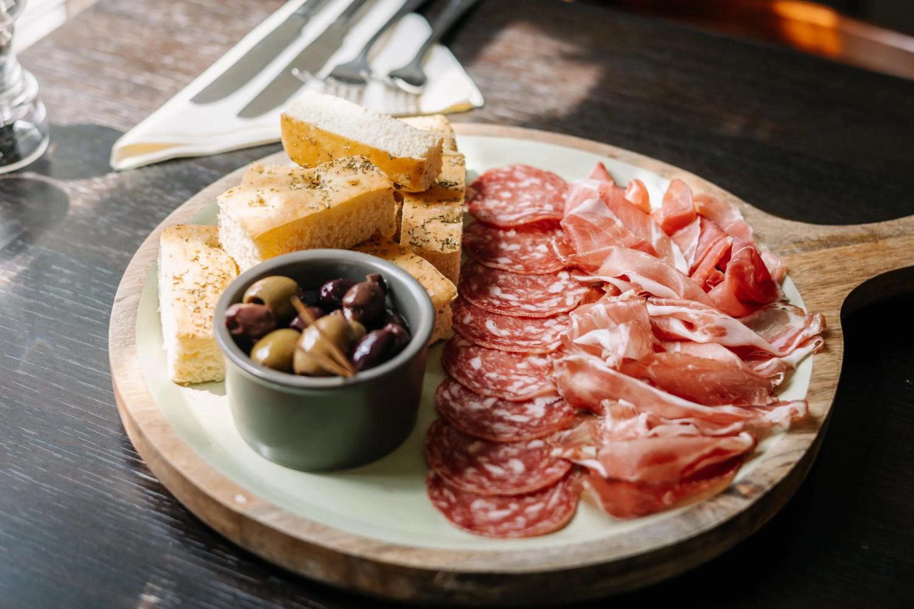 Food and drinks in Hewitt's Restaurant & Rooms