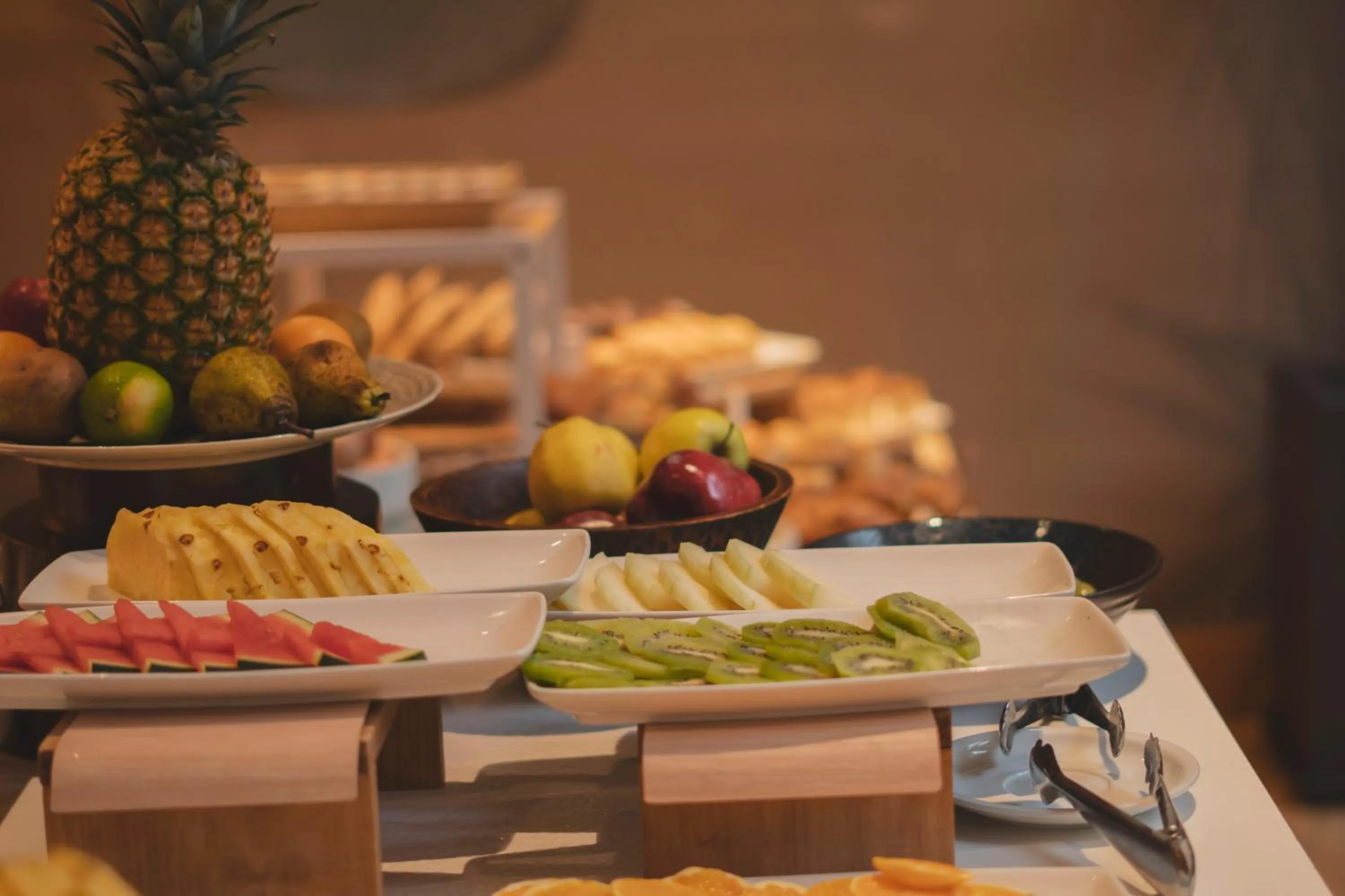 Buffet breakfast in Zenit San Sebastián