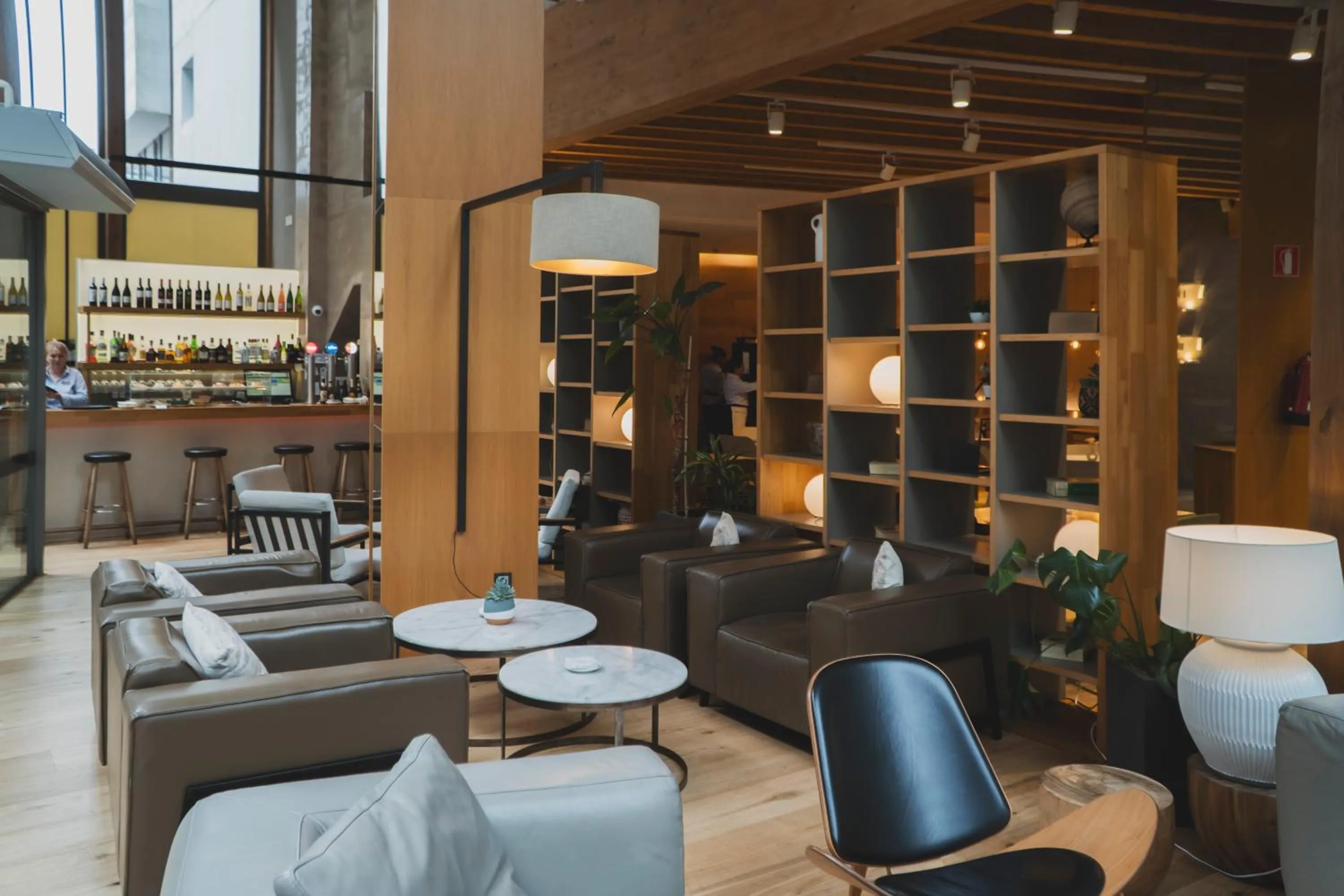 Lounge or bar in Zenit San Sebastián