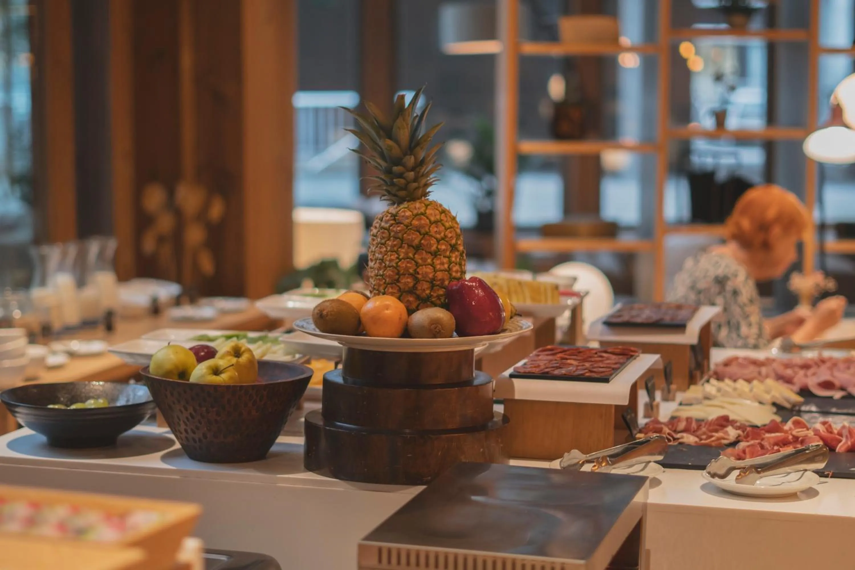 Buffet breakfast in Zenit San Sebastián