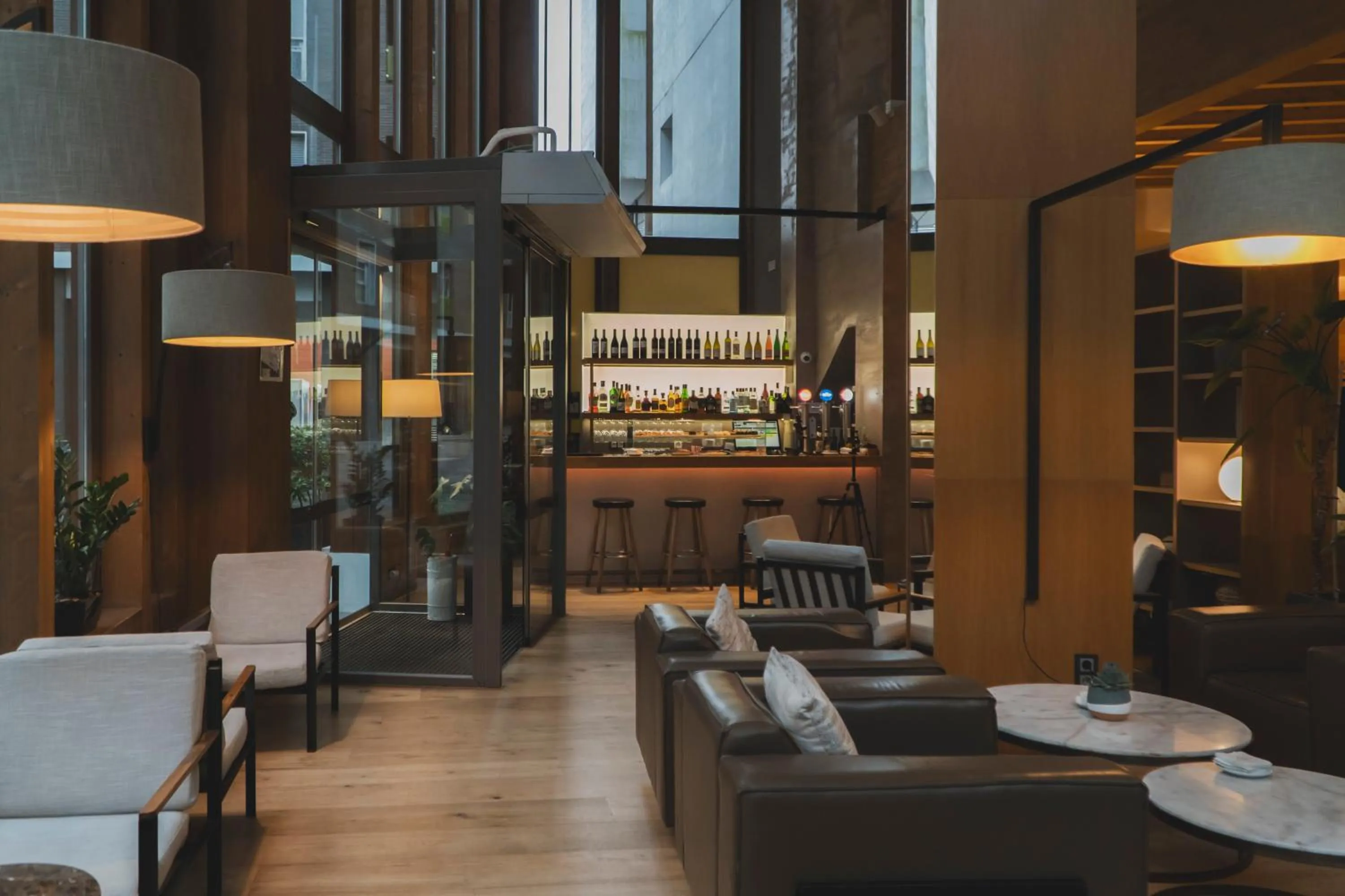 Lounge or bar in Zenit San Sebastián