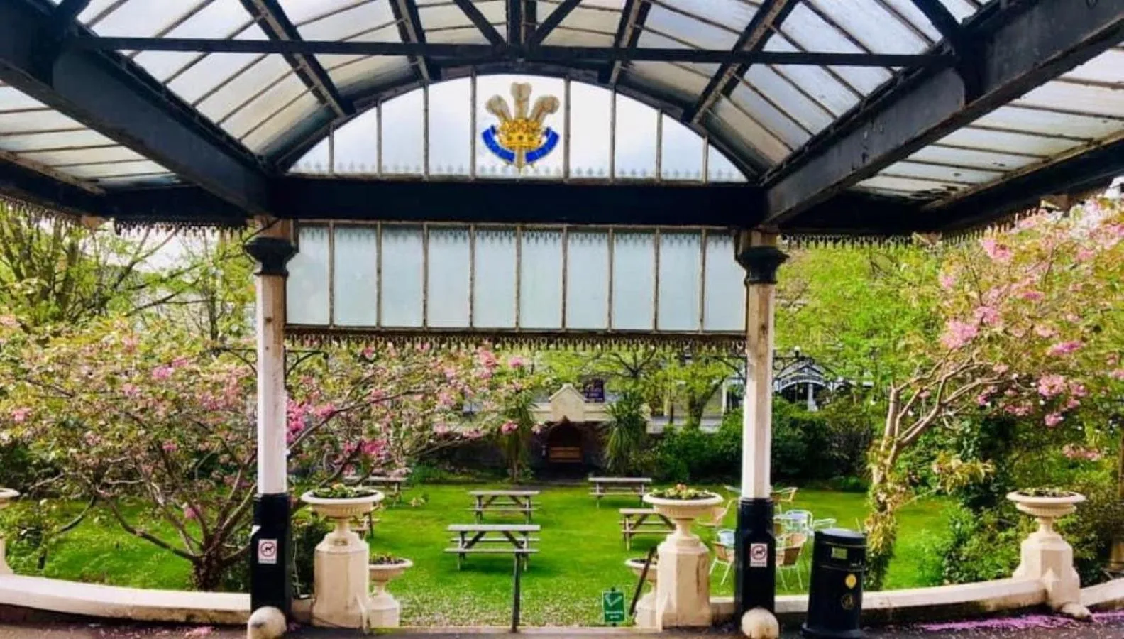 Garden in Prince Of Wales Hotel