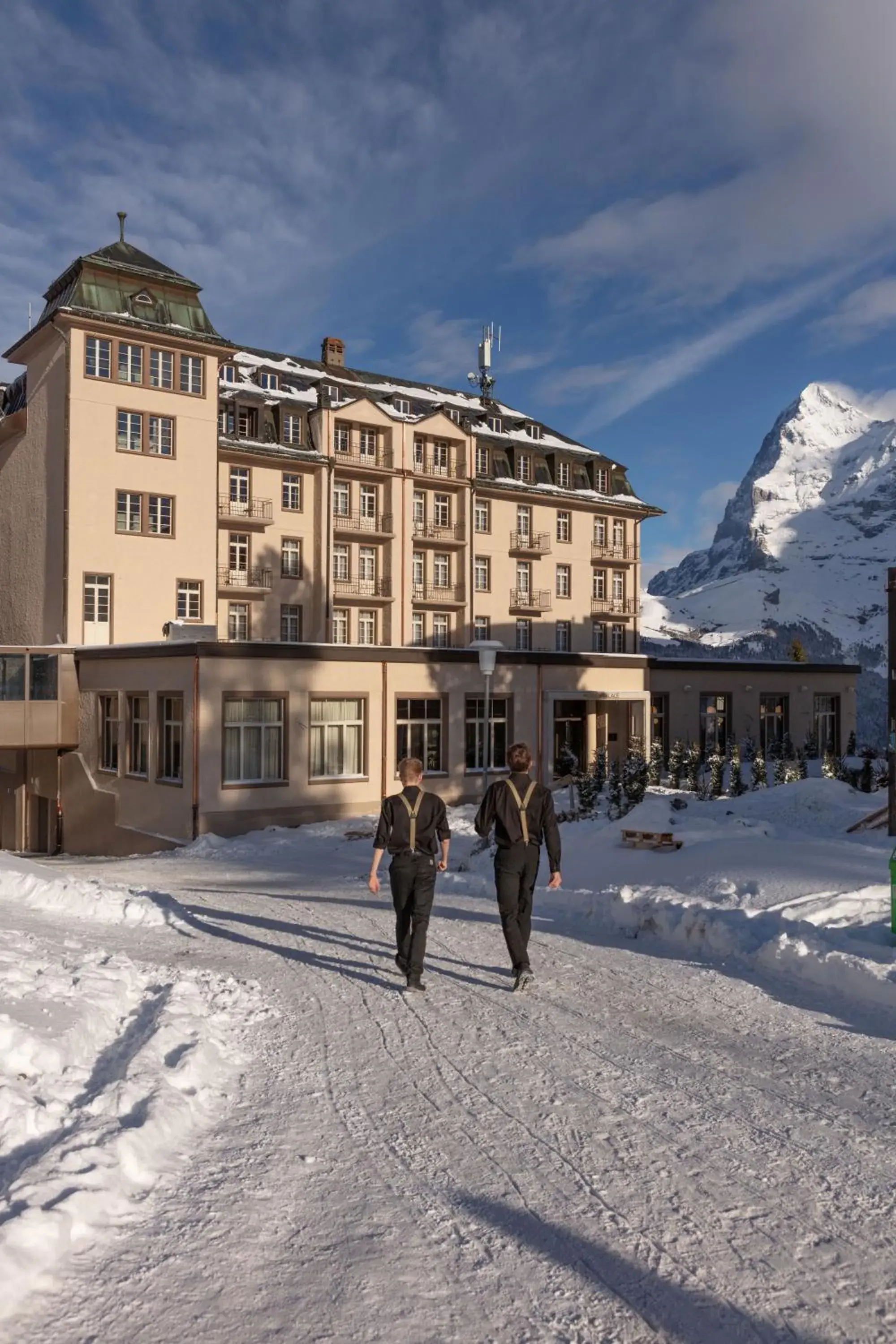 Property building in Hotel Mürren Palace Property building in Hotel Mürren Palace