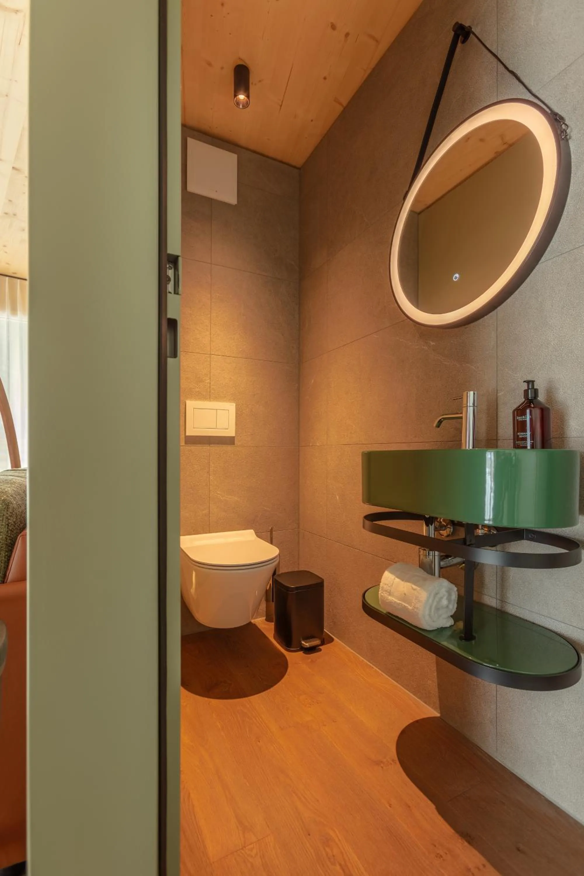 Bathroom in Hotel Mürren Palace