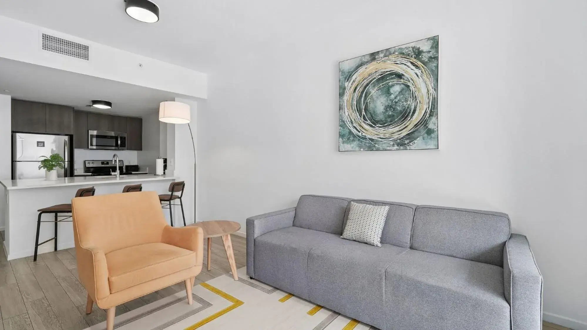 Living room in Sentral Alea Miami Living room in Sentral Alea Miami