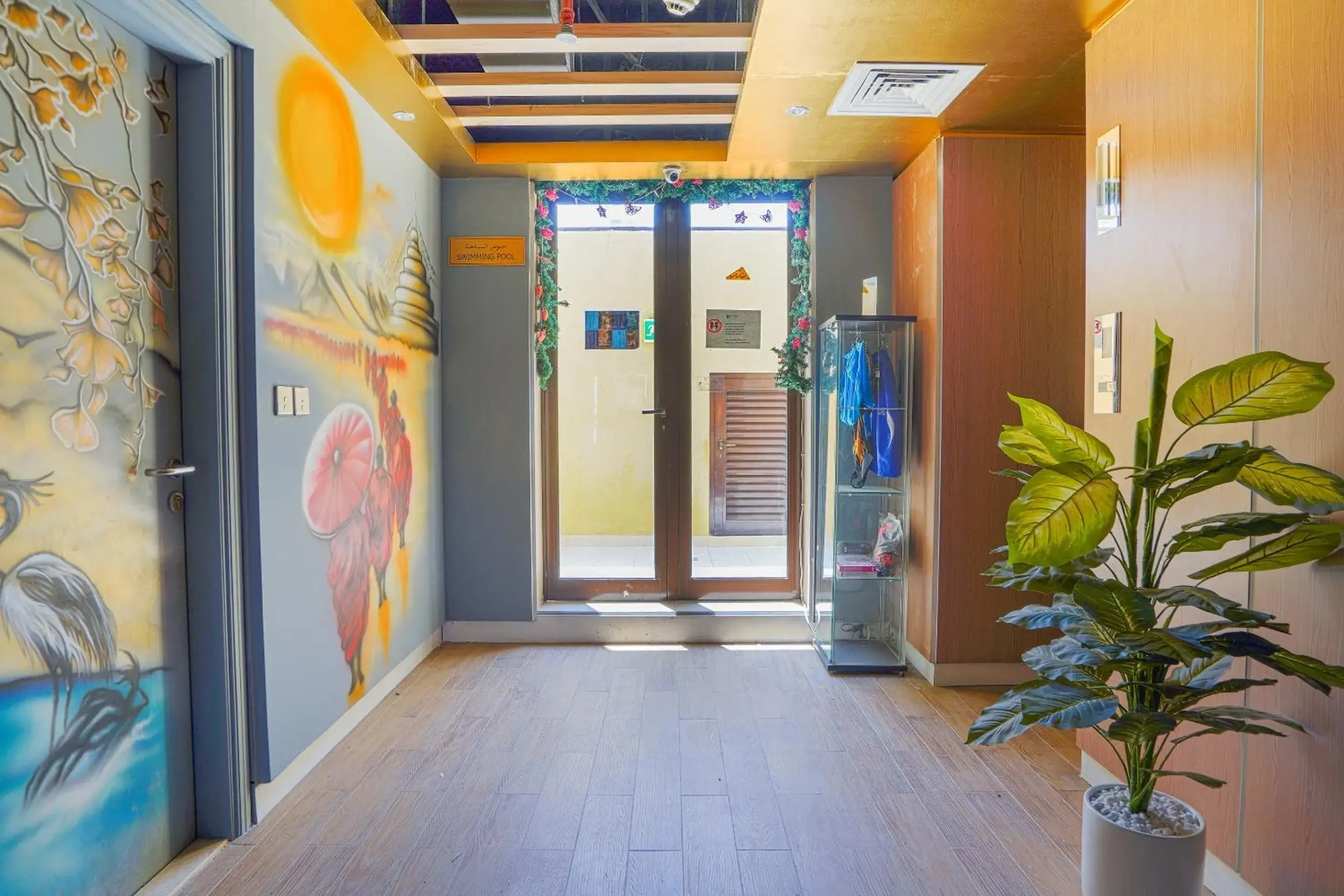 Swimming pool in Palette Royal Reflections Hotel and Spa Dubai Swimming pool in Palette Royal Reflections Hotel and Spa Dubai