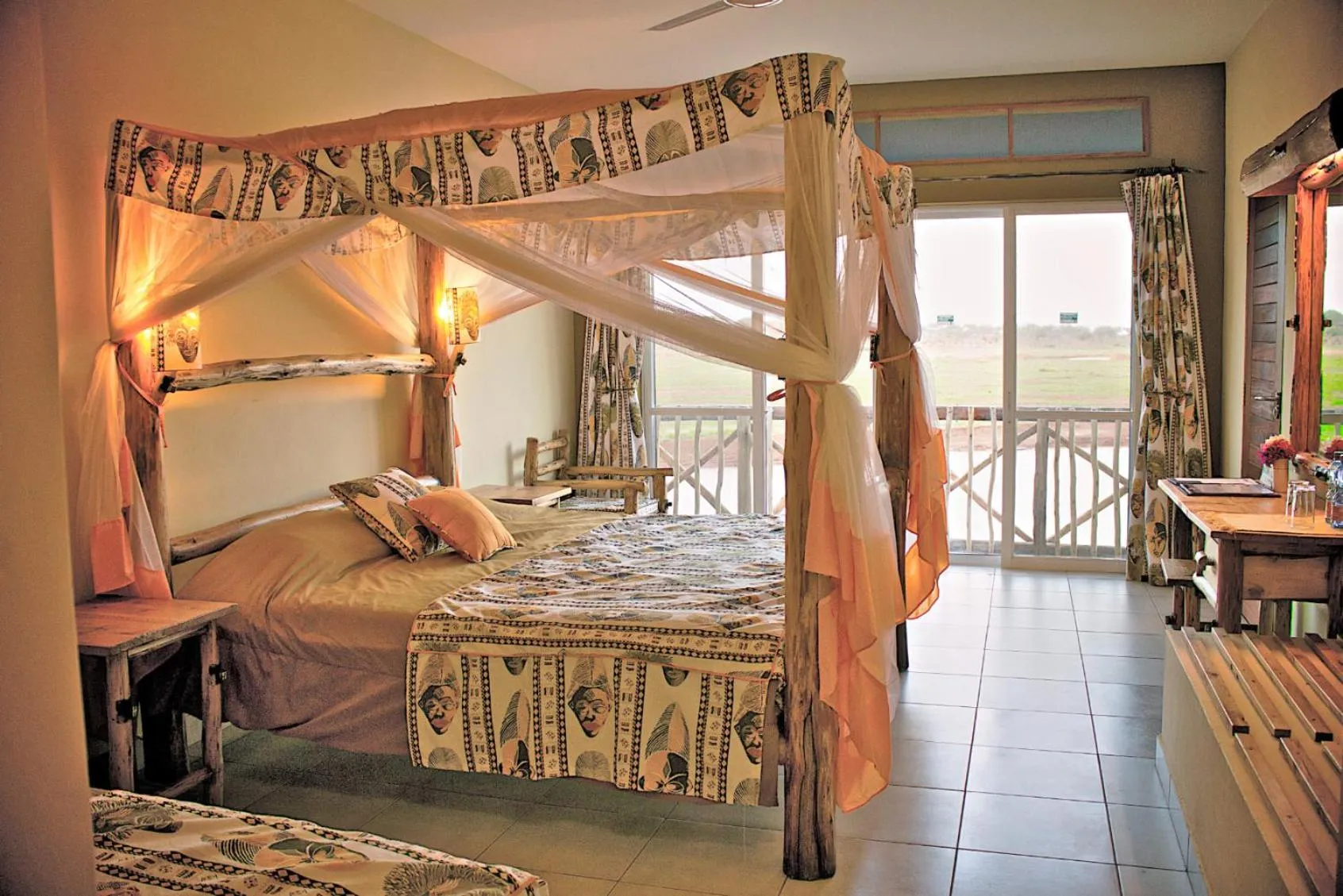 Bed, Bunk Bed in Voi Wildlife Lodge