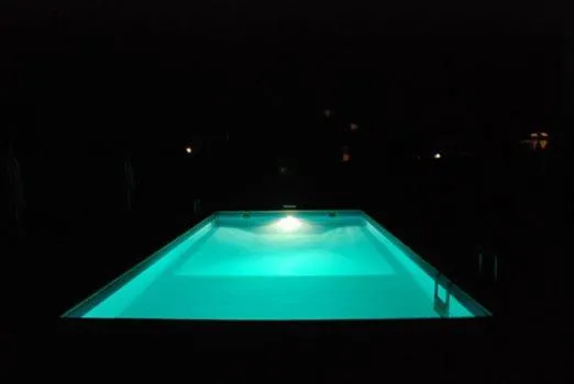Pool view in La Casa delle Rondini