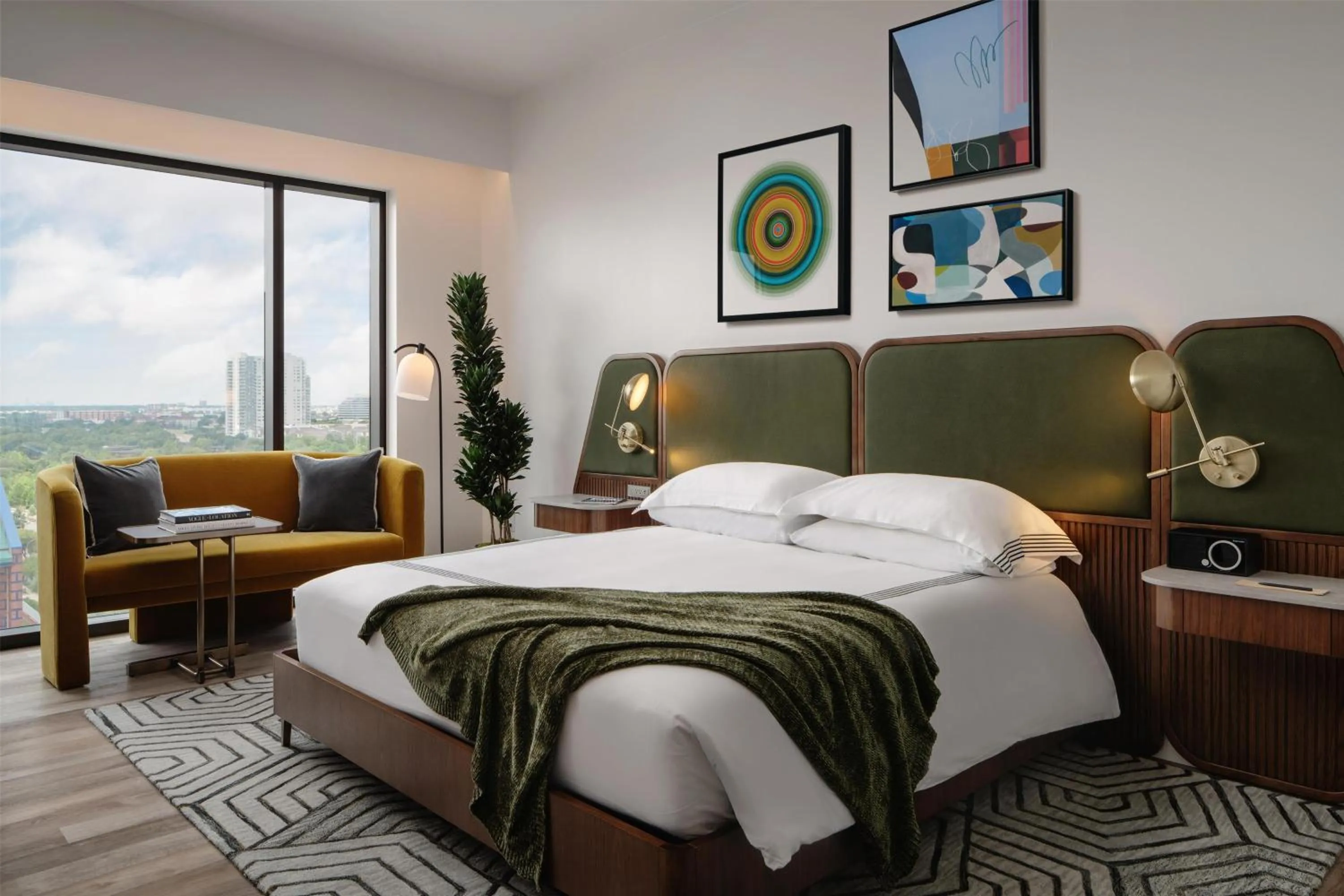 Bedroom, Bed in Thompson Houston, by Hyatt