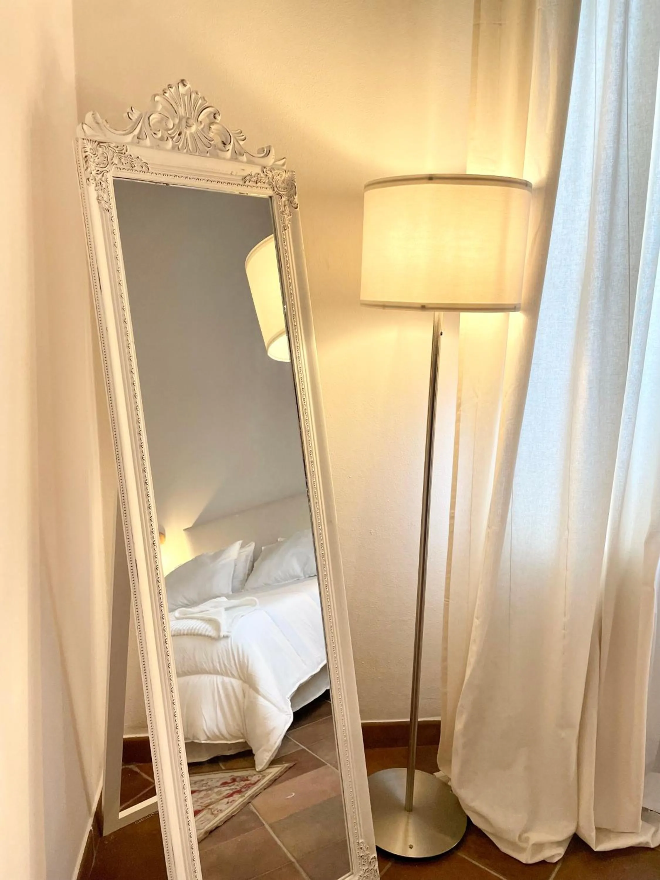 Decorative detail, Bed in Agriturismo Antica Corte