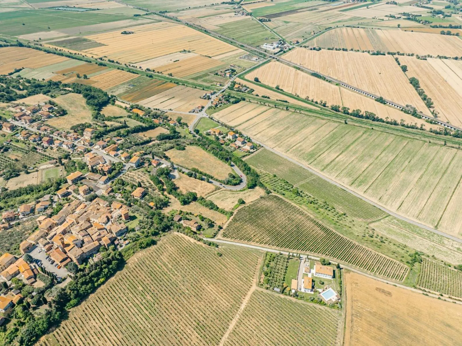 Bird's eye view in Agriturismo Antica Corte