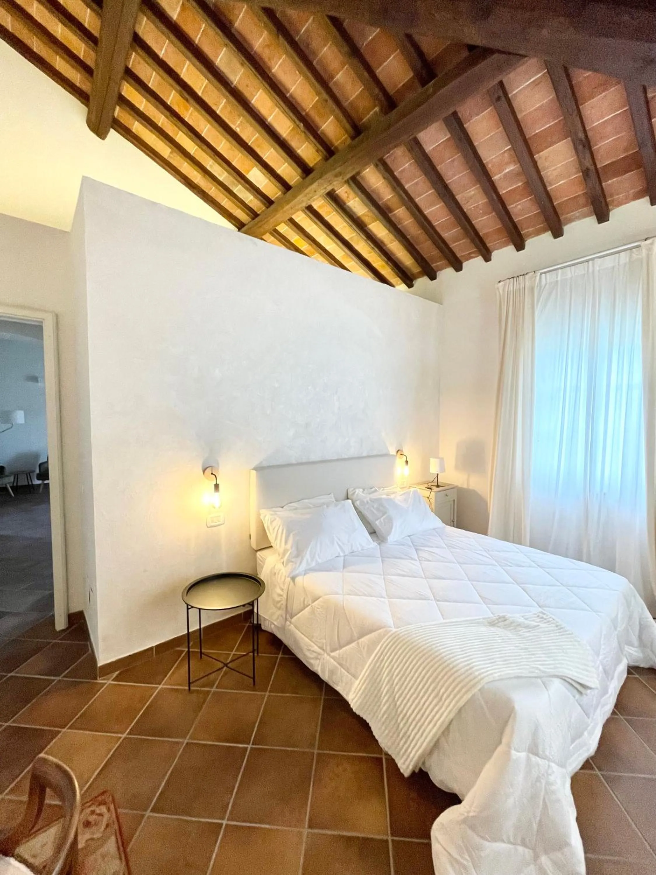 Bedroom, Bed in Agriturismo Antica Corte