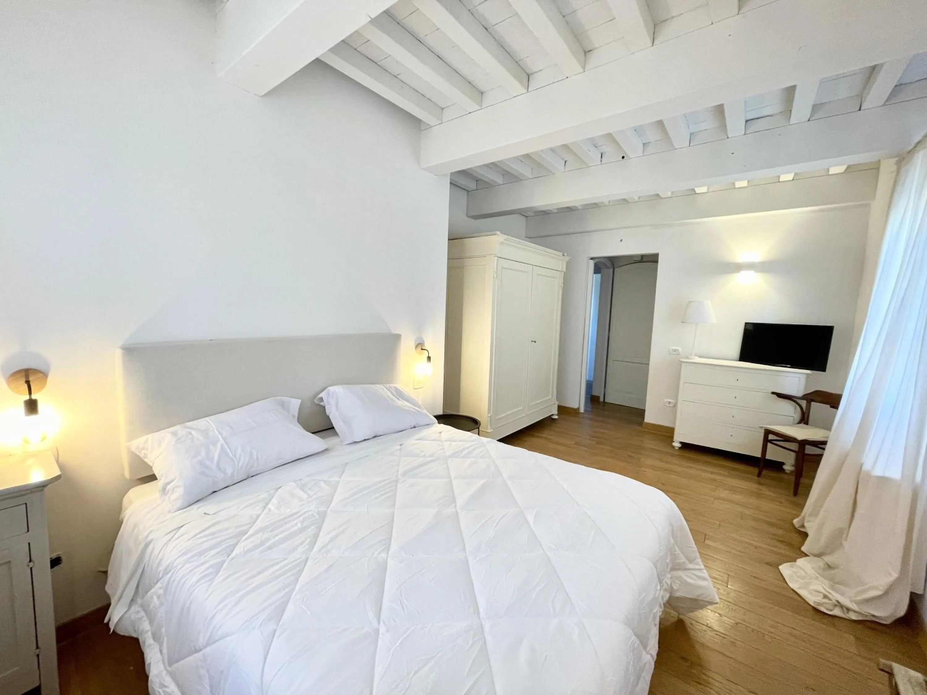Bedroom, Bed in Agriturismo Antica Corte