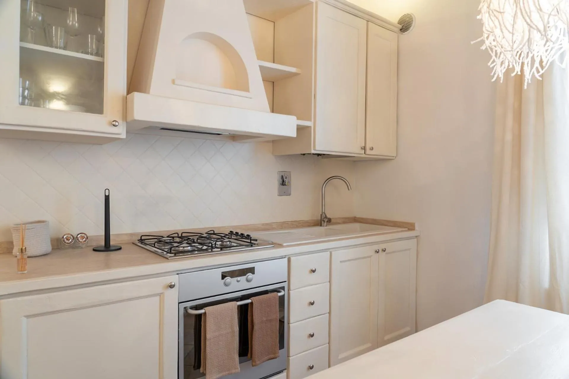 Kitchen or kitchenette in Agriturismo Antica Corte