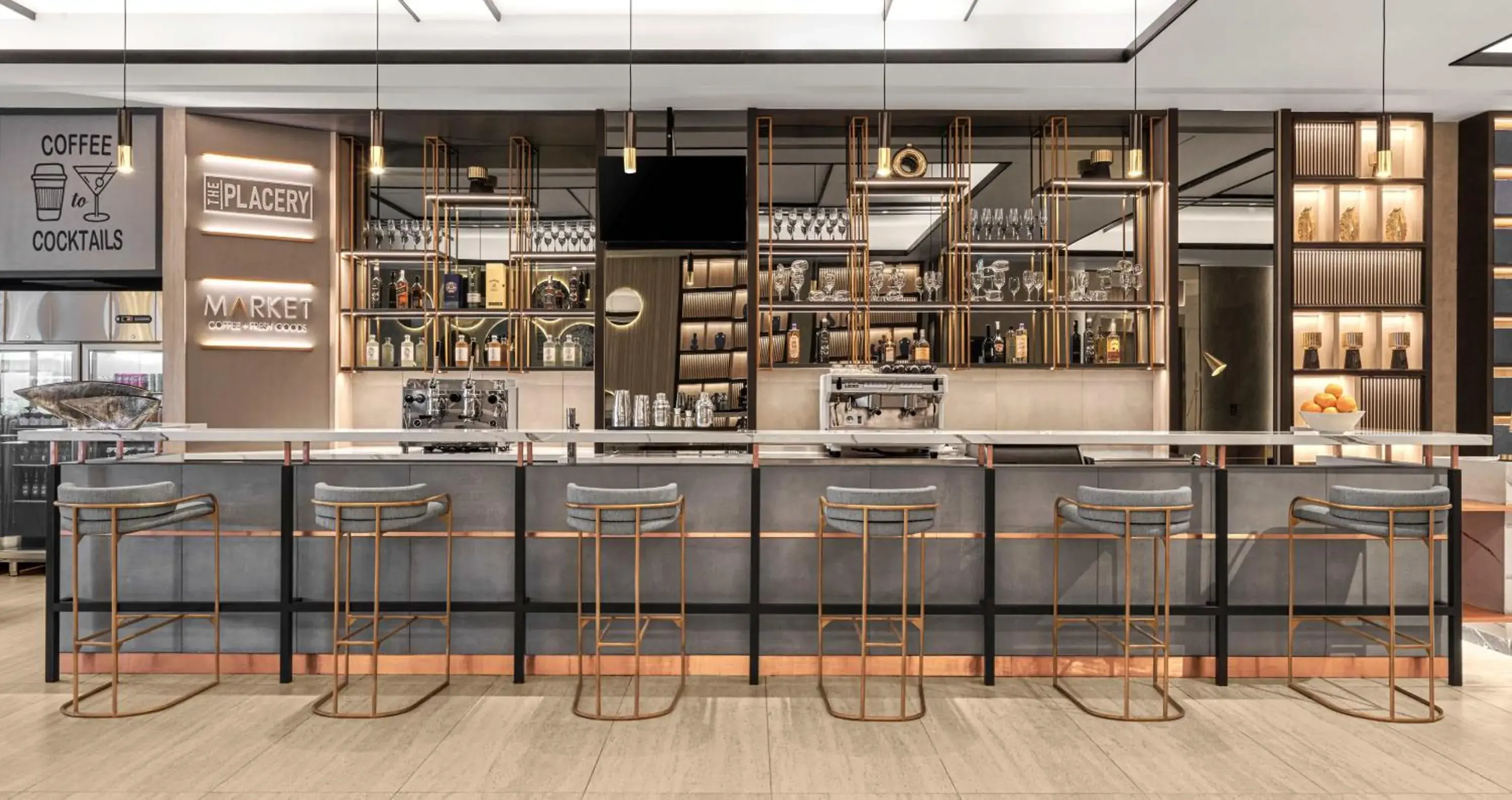 Lounge or bar in Hyatt Place Makassar Lounge or bar in Hyatt Place Makassar