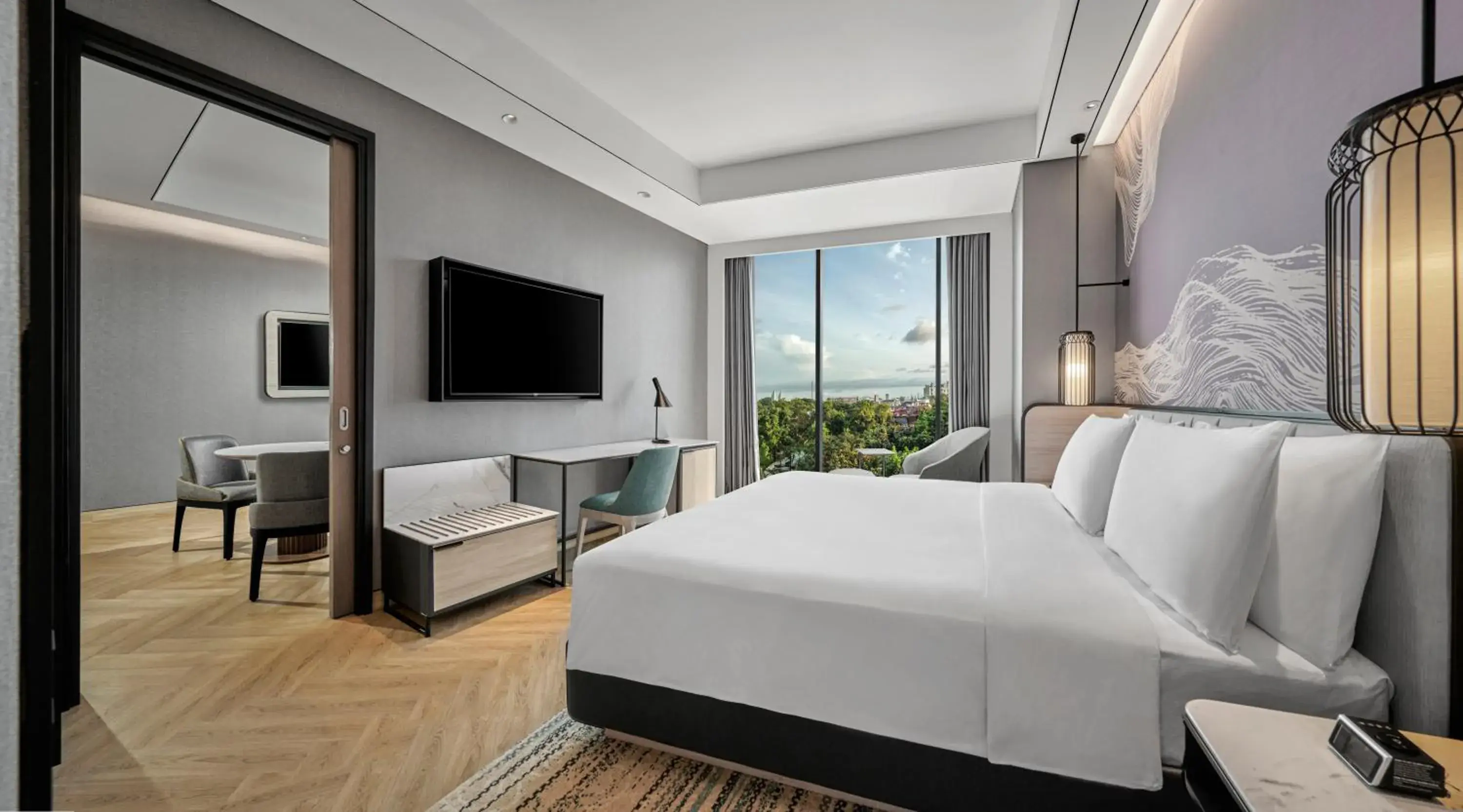 Bed in Hyatt Place Makassar Bed in Hyatt Place Makassar