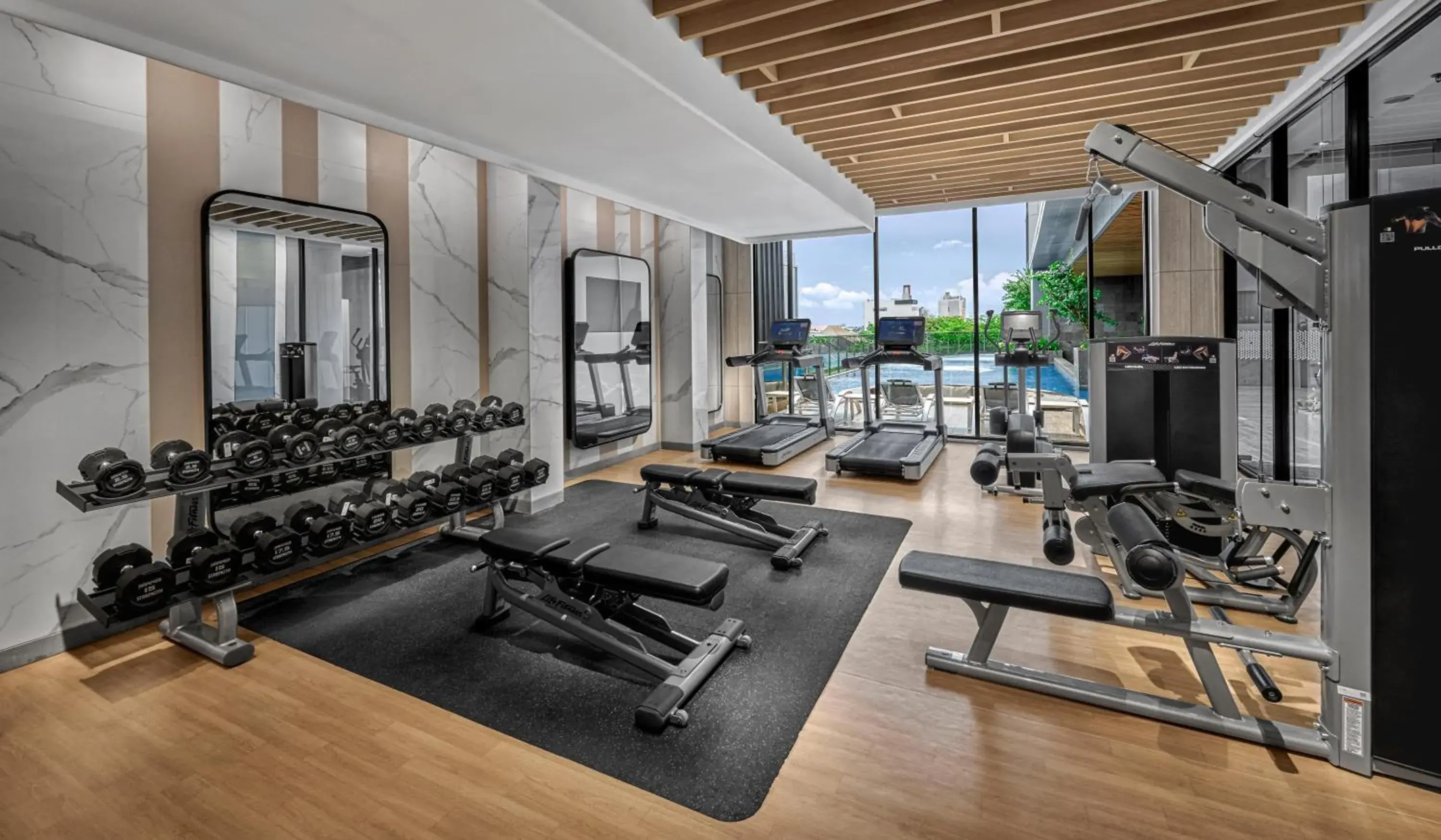 Fitness centre/facilities in Hyatt Place Makassar Fitness centre/facilities in Hyatt Place Makassar