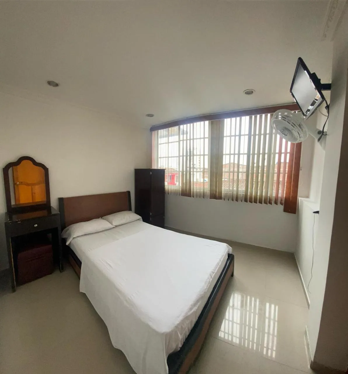 Bed in Hotel Sangil Tuluá