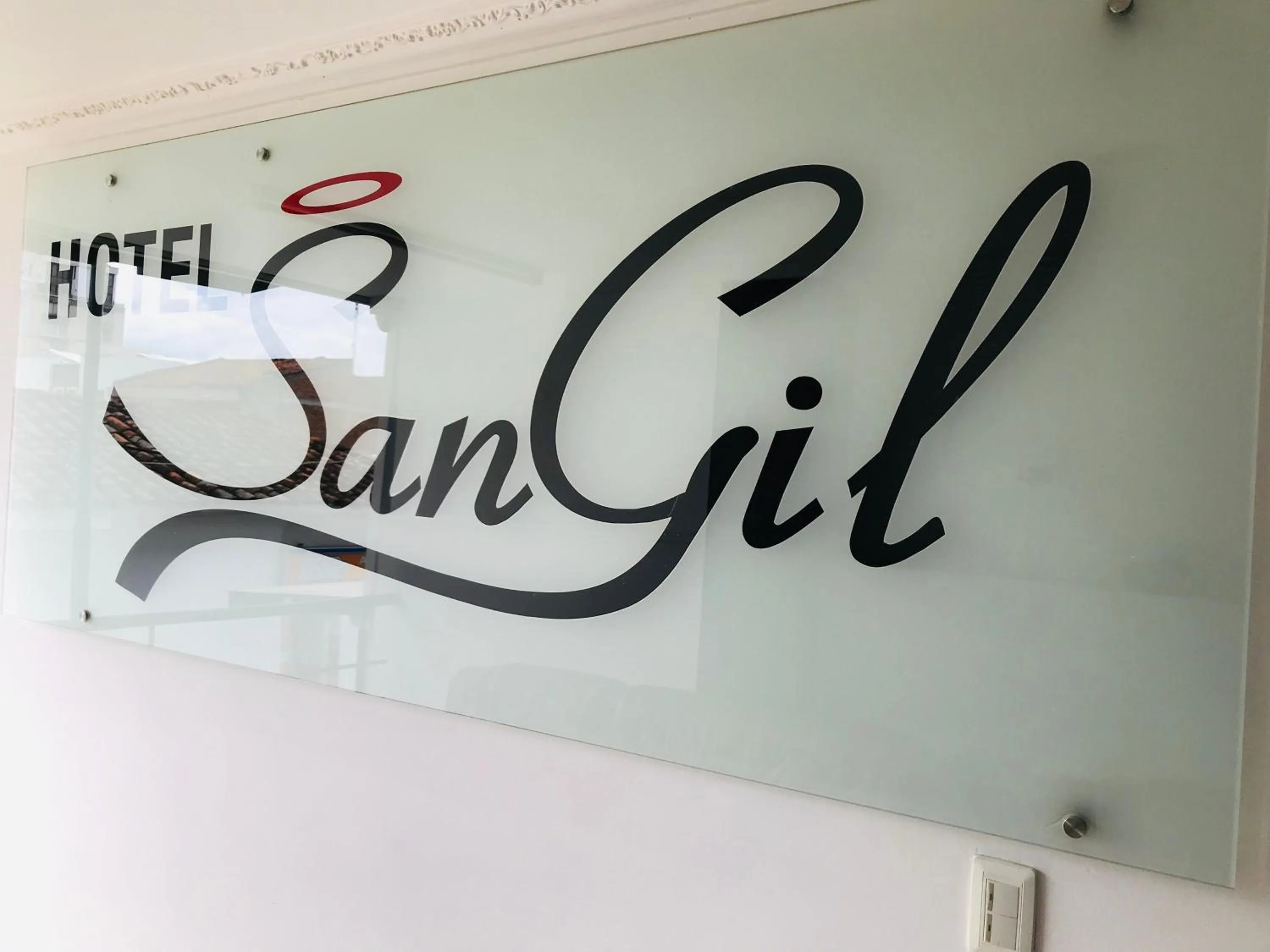 Property logo or sign in Hotel Sangil Tuluá