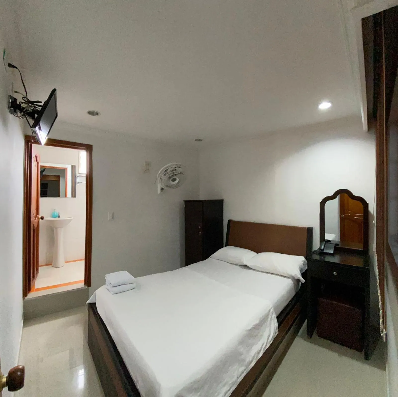 Bed in Hotel Sangil Tuluá