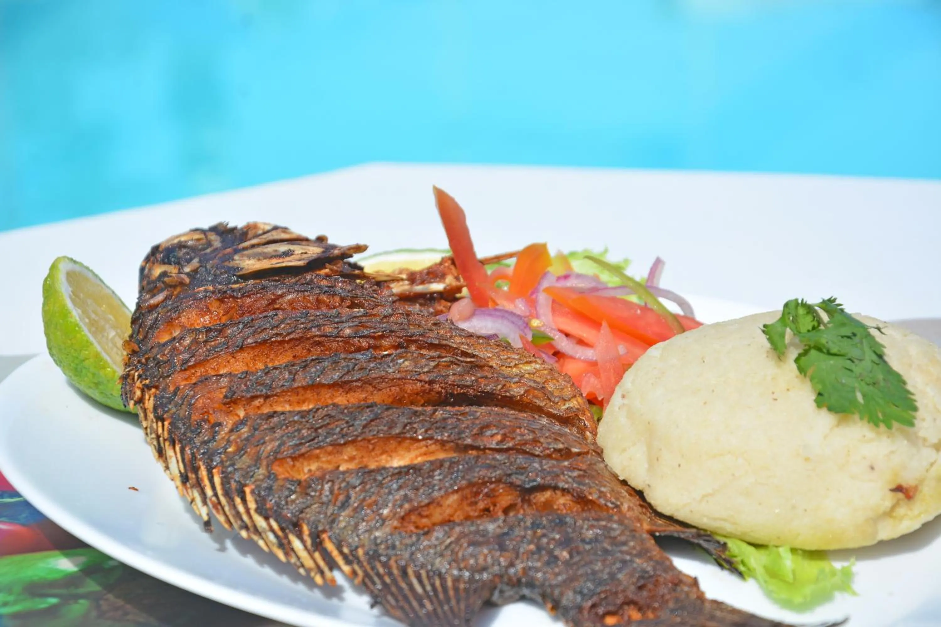 Food in Ocean View Nyali Boutique Hotel