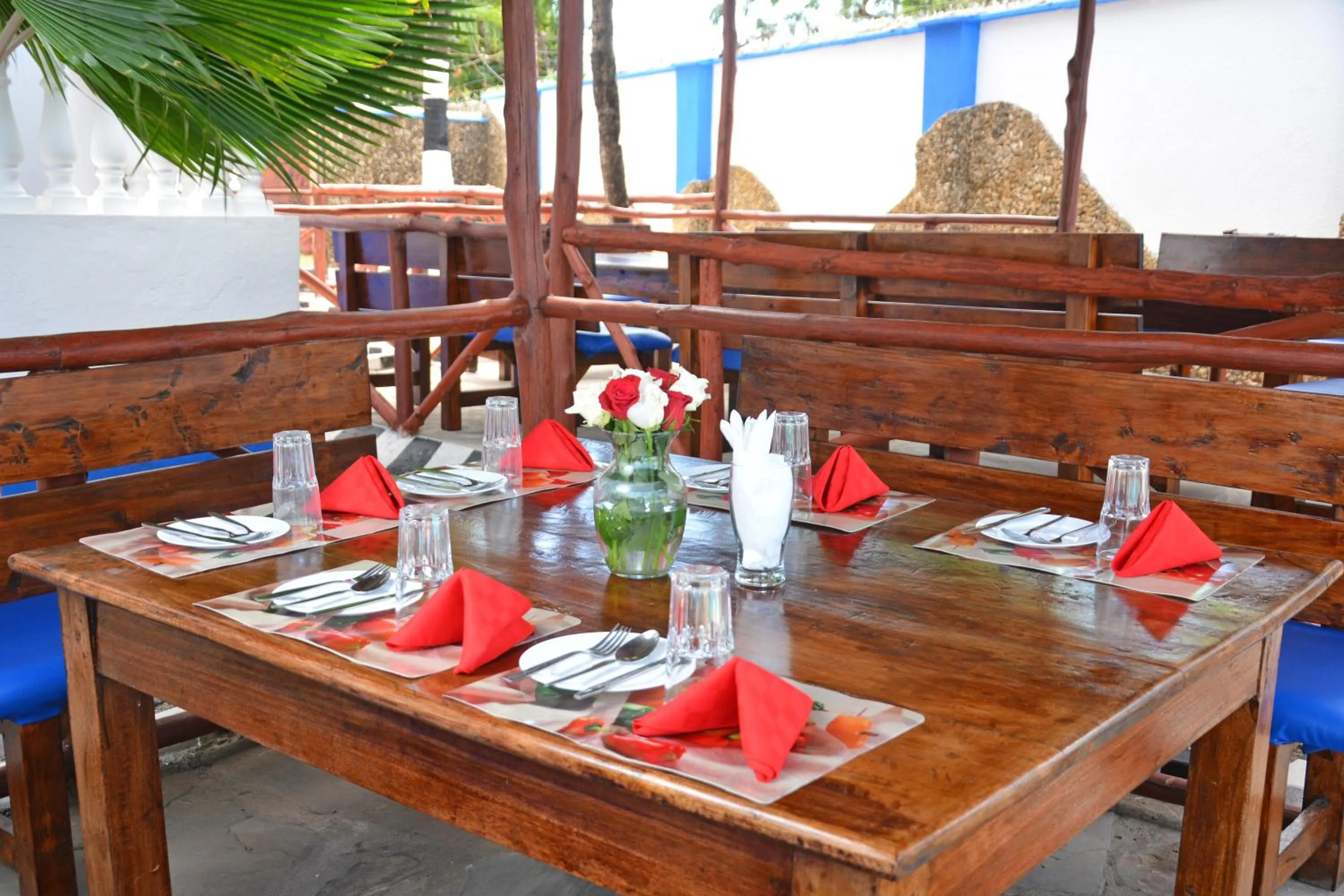 Restaurant/places to eat in Ocean View Nyali Boutique Hotel