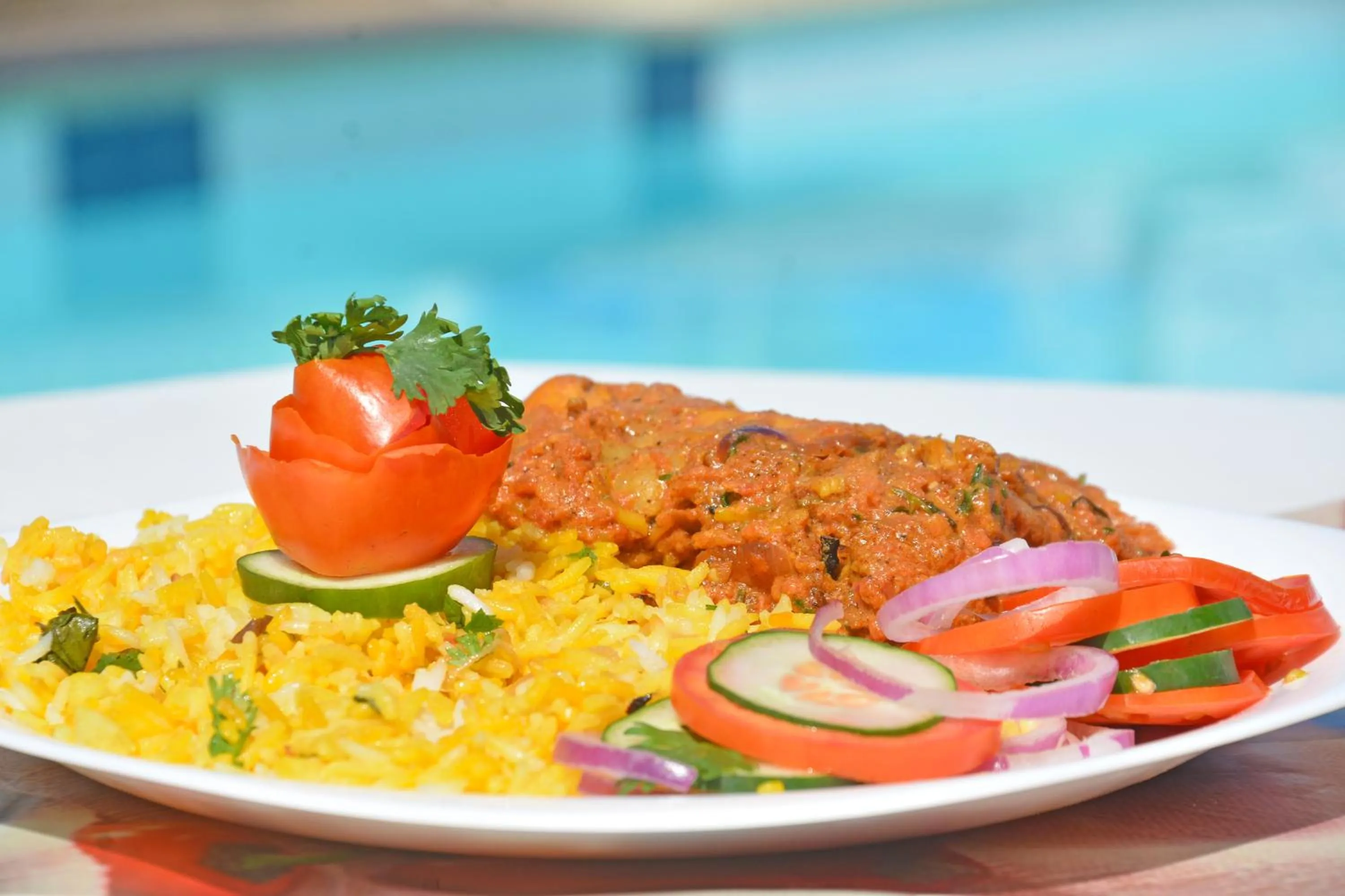 Dinner in Ocean View Nyali Boutique Hotel