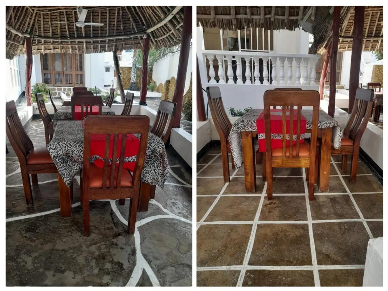 Restaurant/places to eat in Ocean View Nyali Boutique Hotel