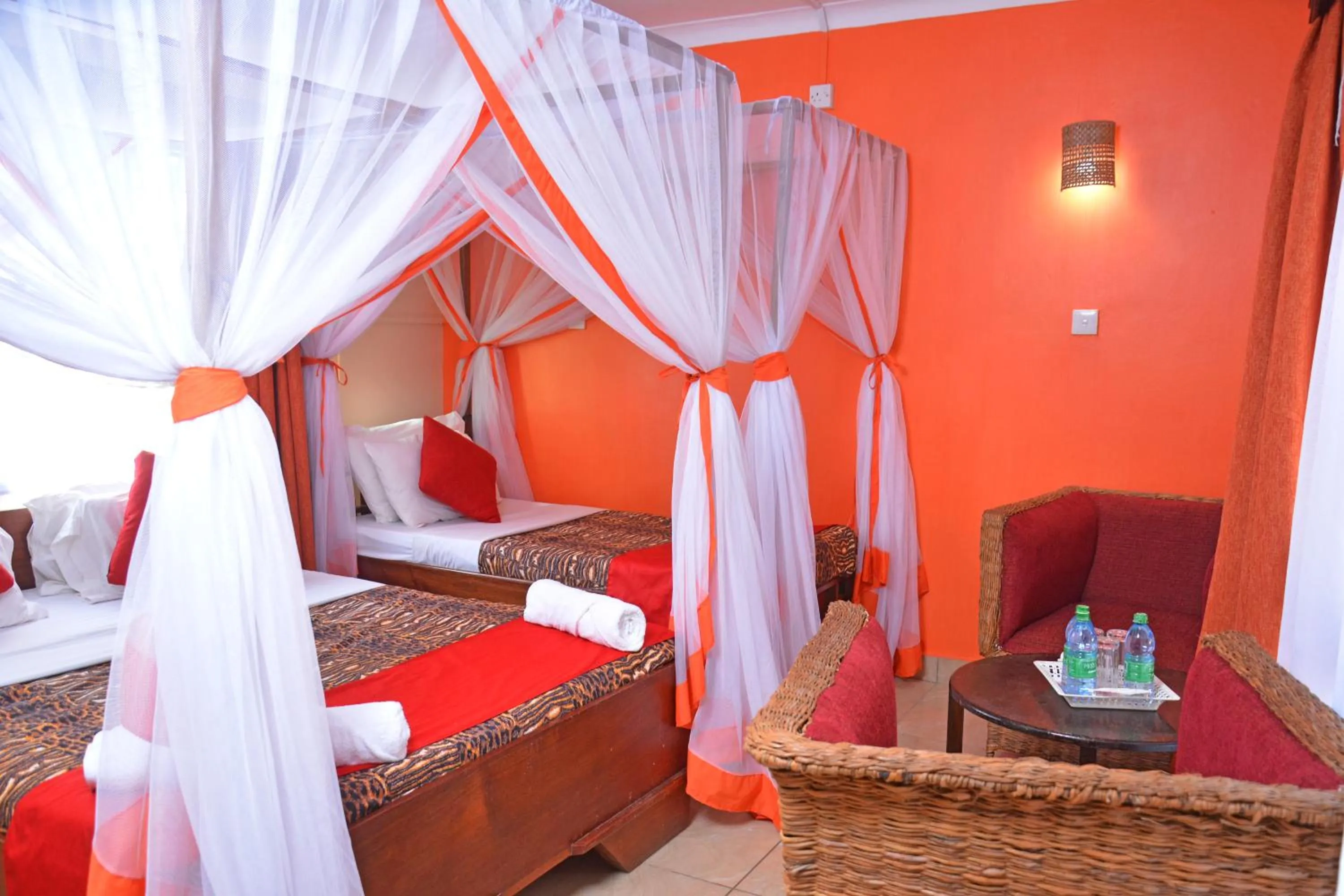 Photo of the whole room, Bed in Ocean View Nyali Boutique Hotel