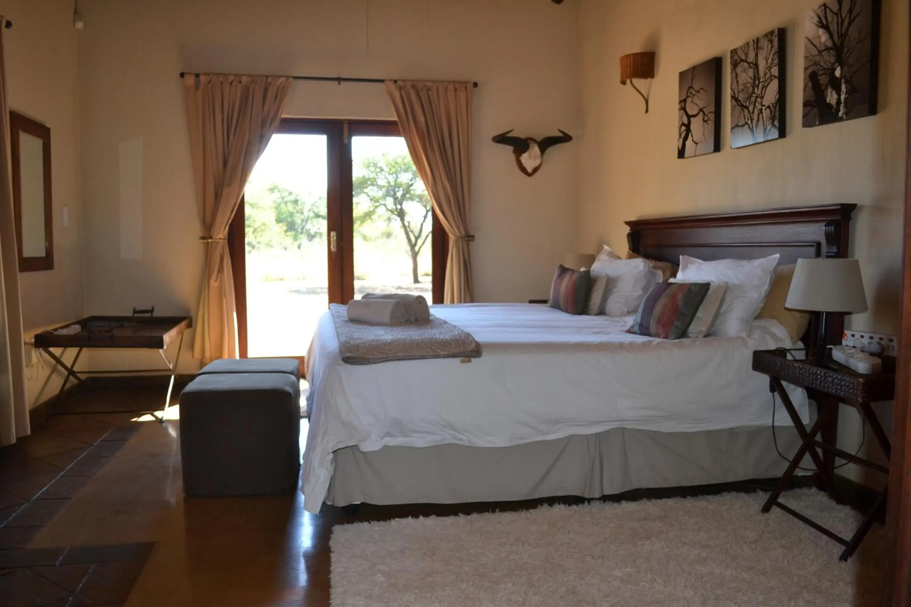 Bedroom, Bed in Makhato 84 Bush Lodge Bedroom, Bed in Makhato 84 Bush Lodge