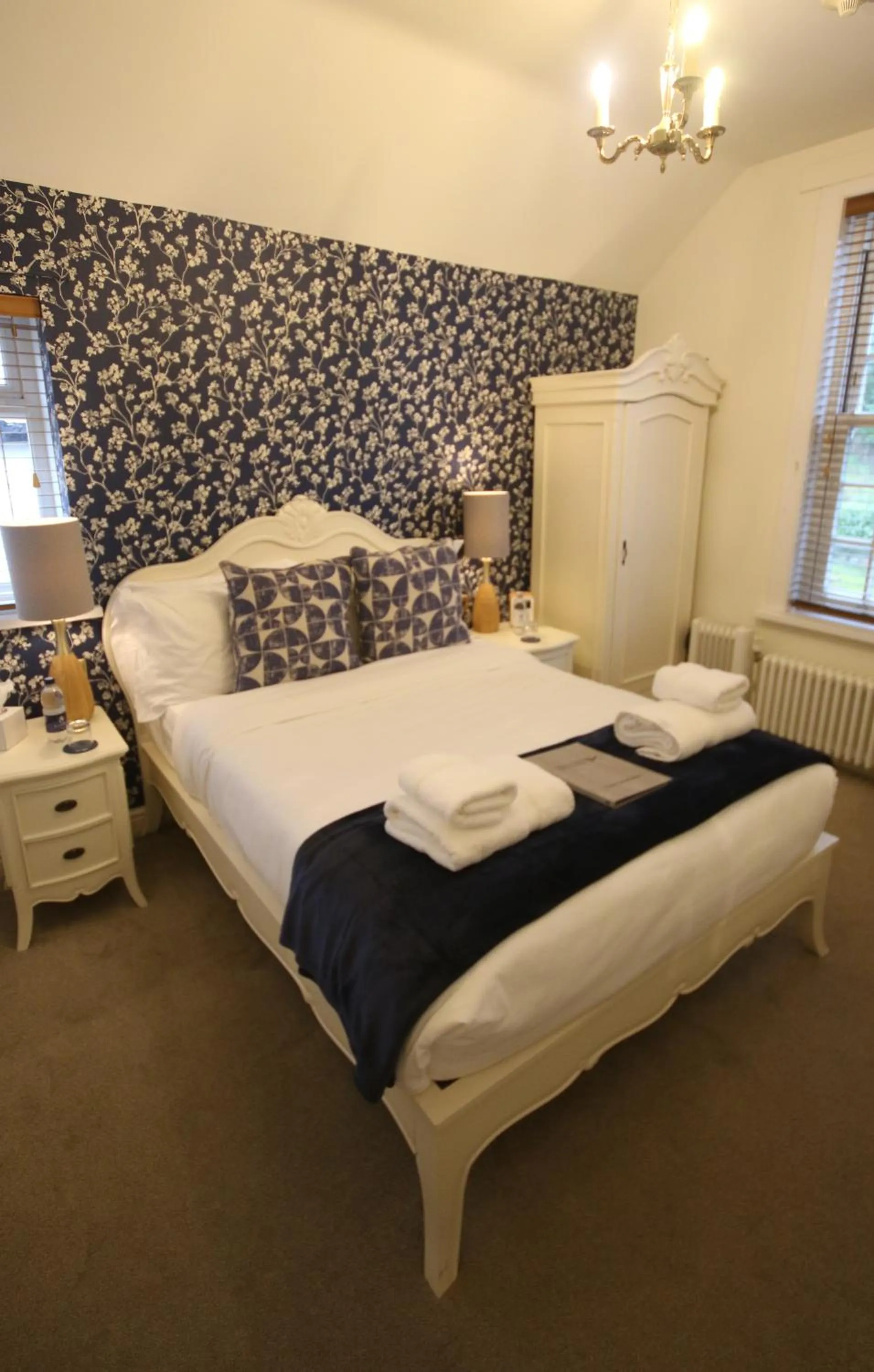 Bed in The Malvern Hills Hotel