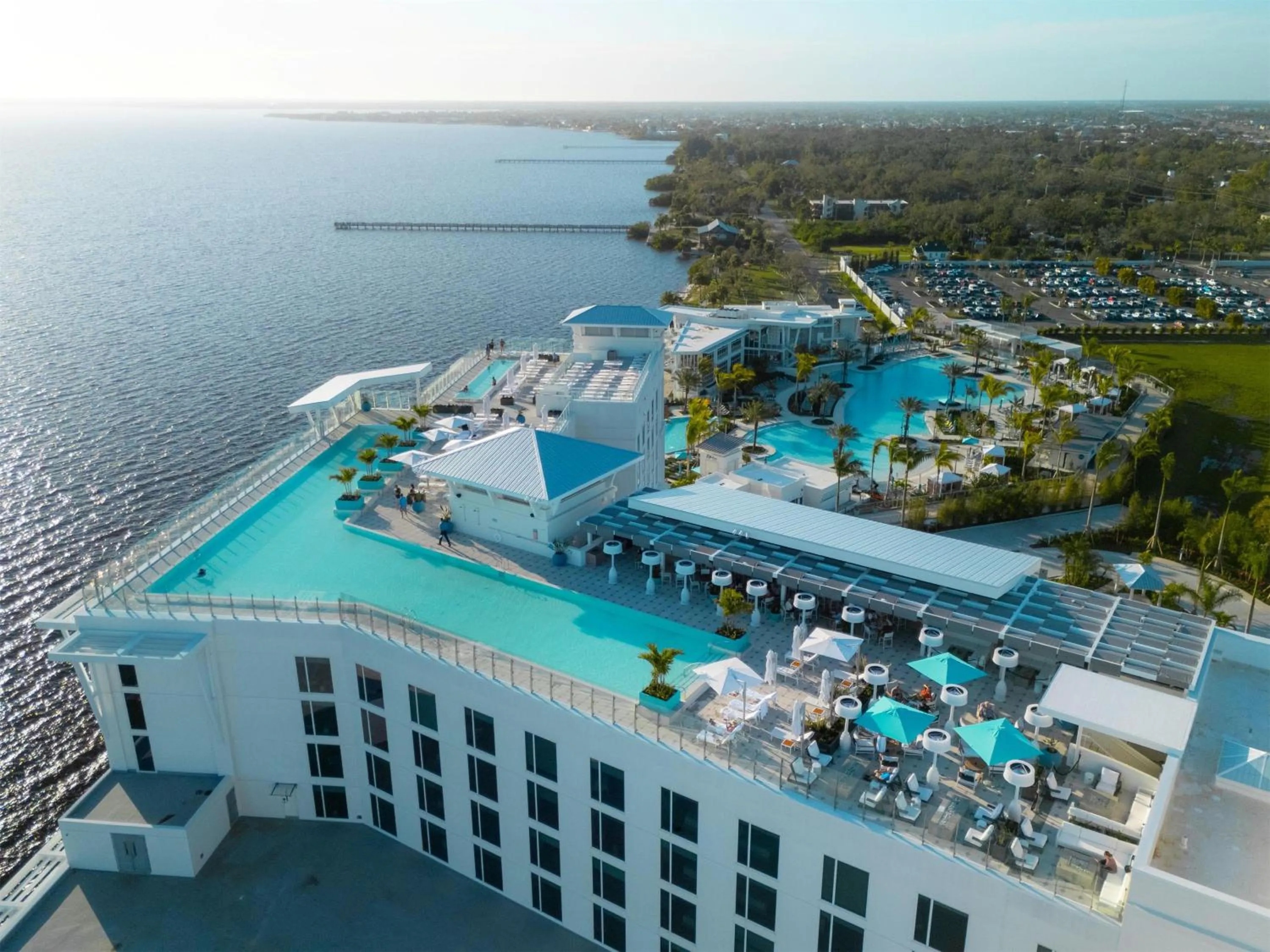 Pool view in Sunseeker Resort Florida Gulf Coast, Curio Collection Hilton