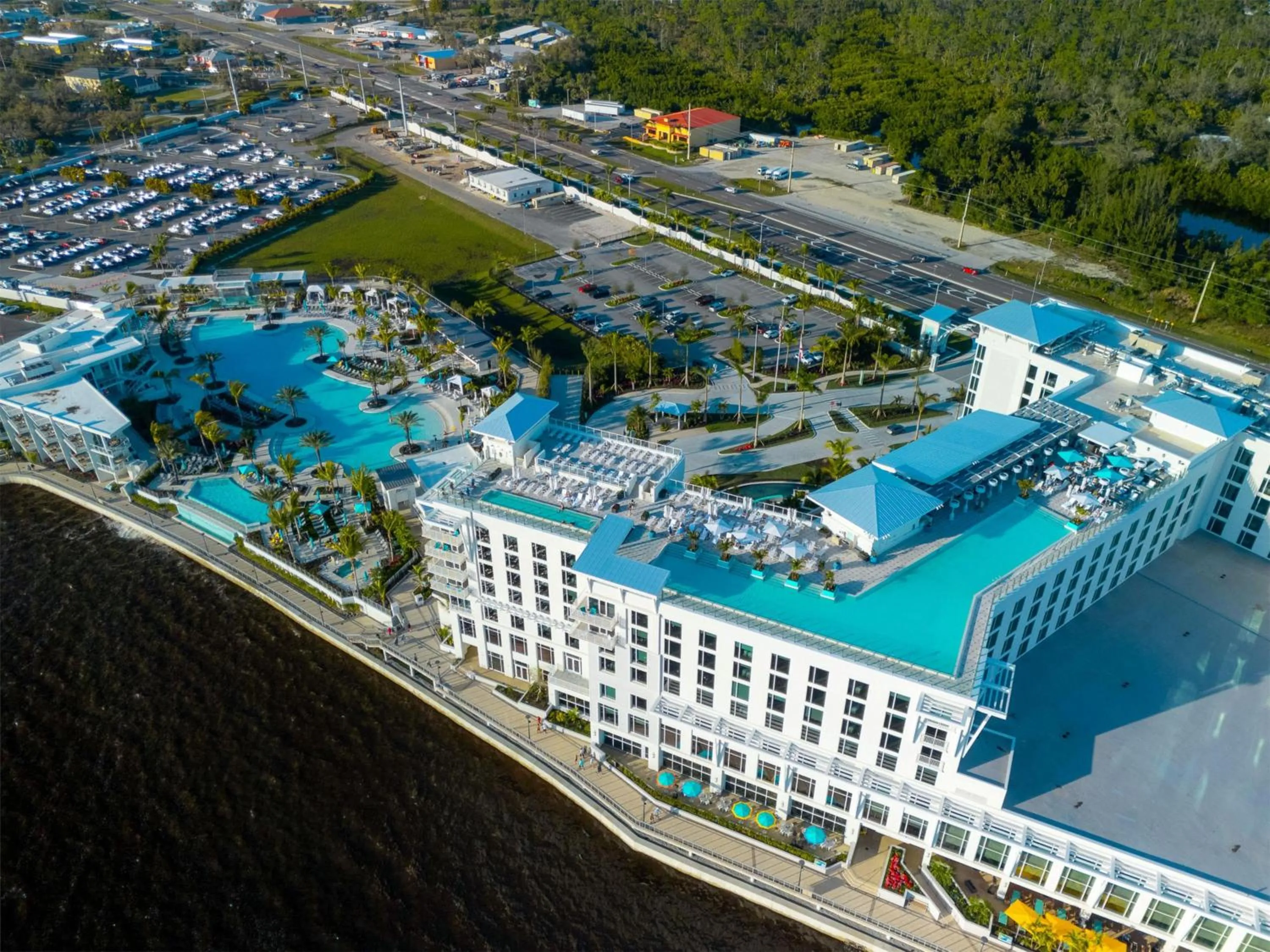 Pool view in Sunseeker Resort Florida Gulf Coast, Curio Collection Hilton
