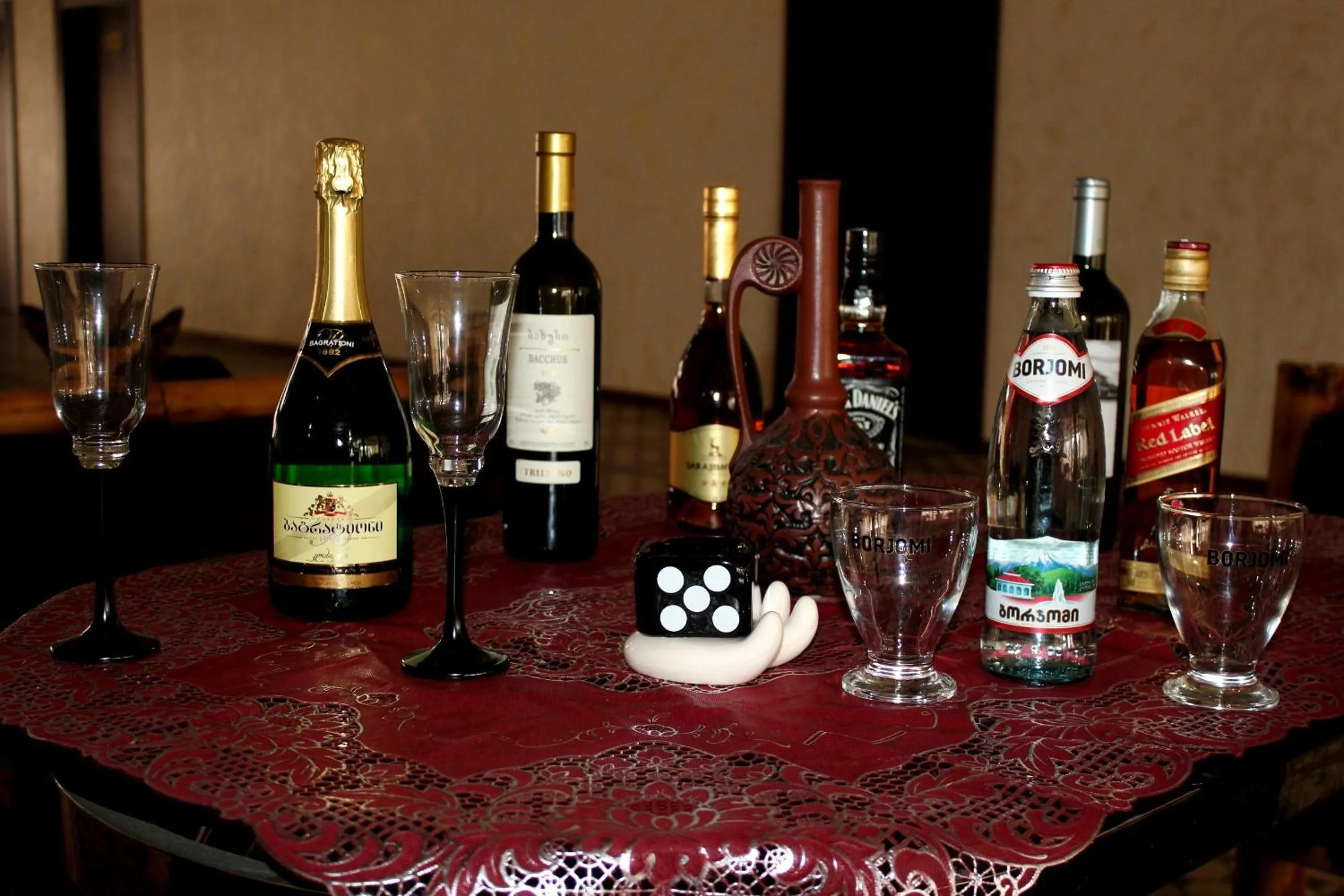Alcoholic drinks in Sunrise Hotel