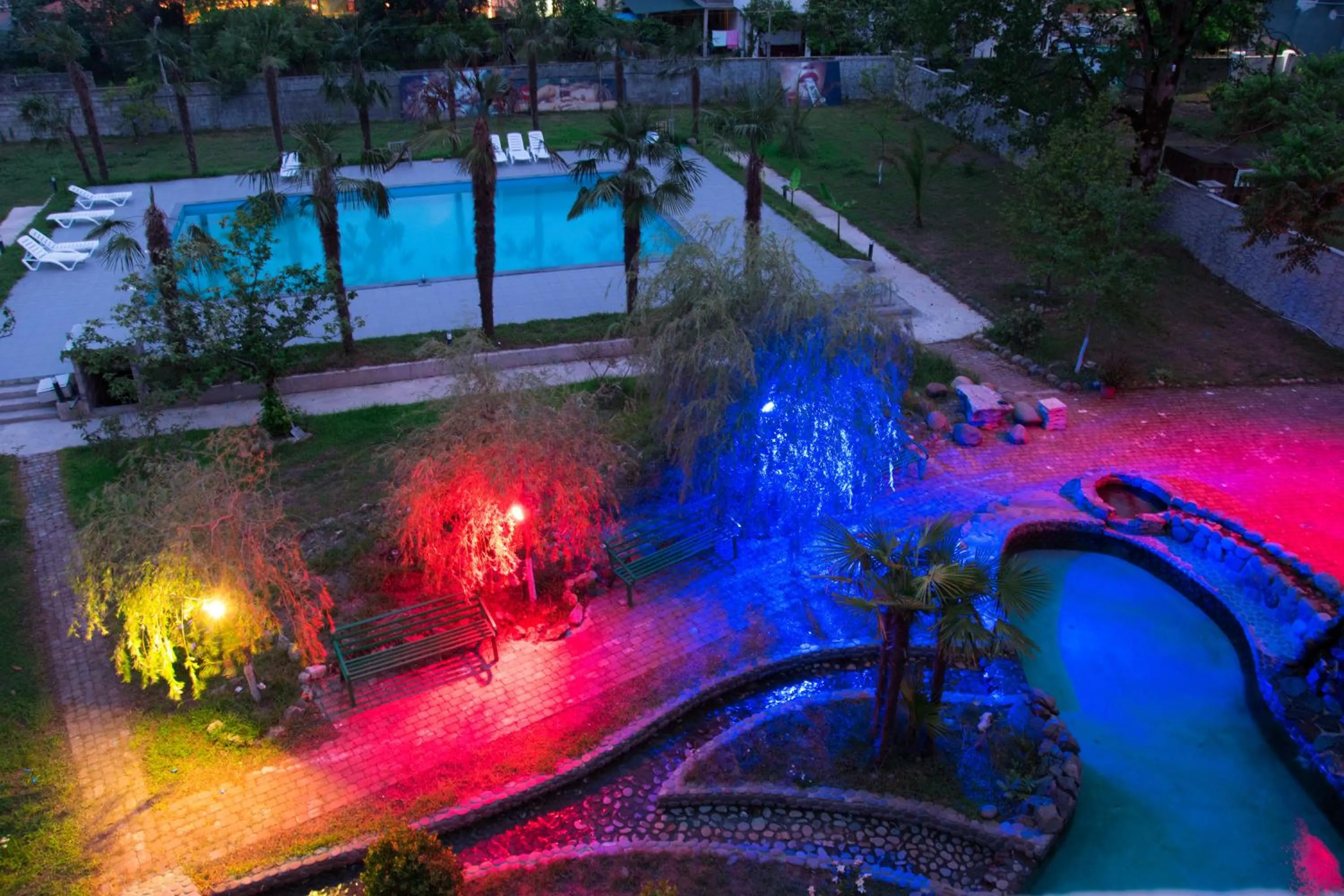 Garden view in Sunrise Hotel