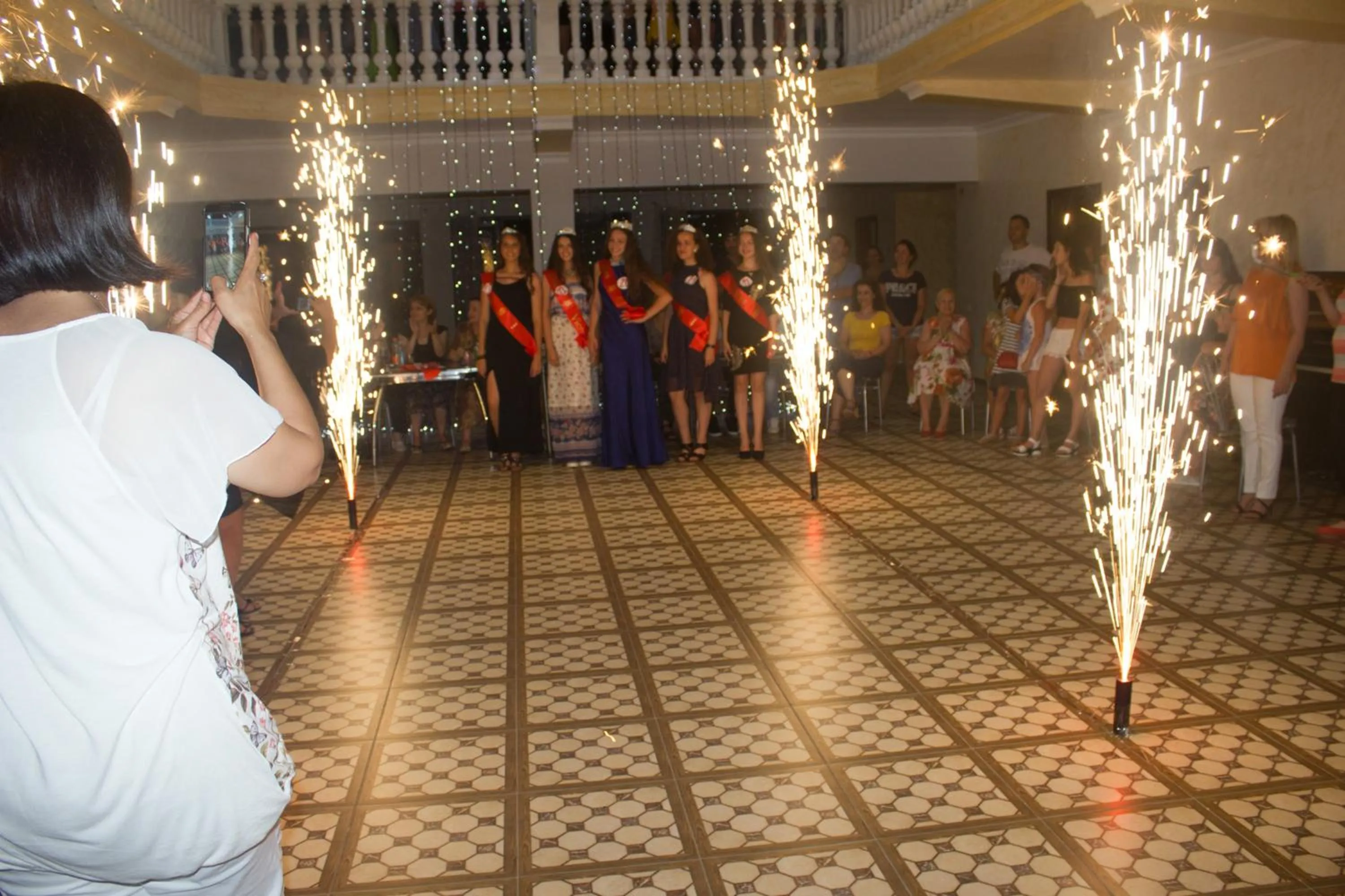 group of guests in Sunrise Hotel