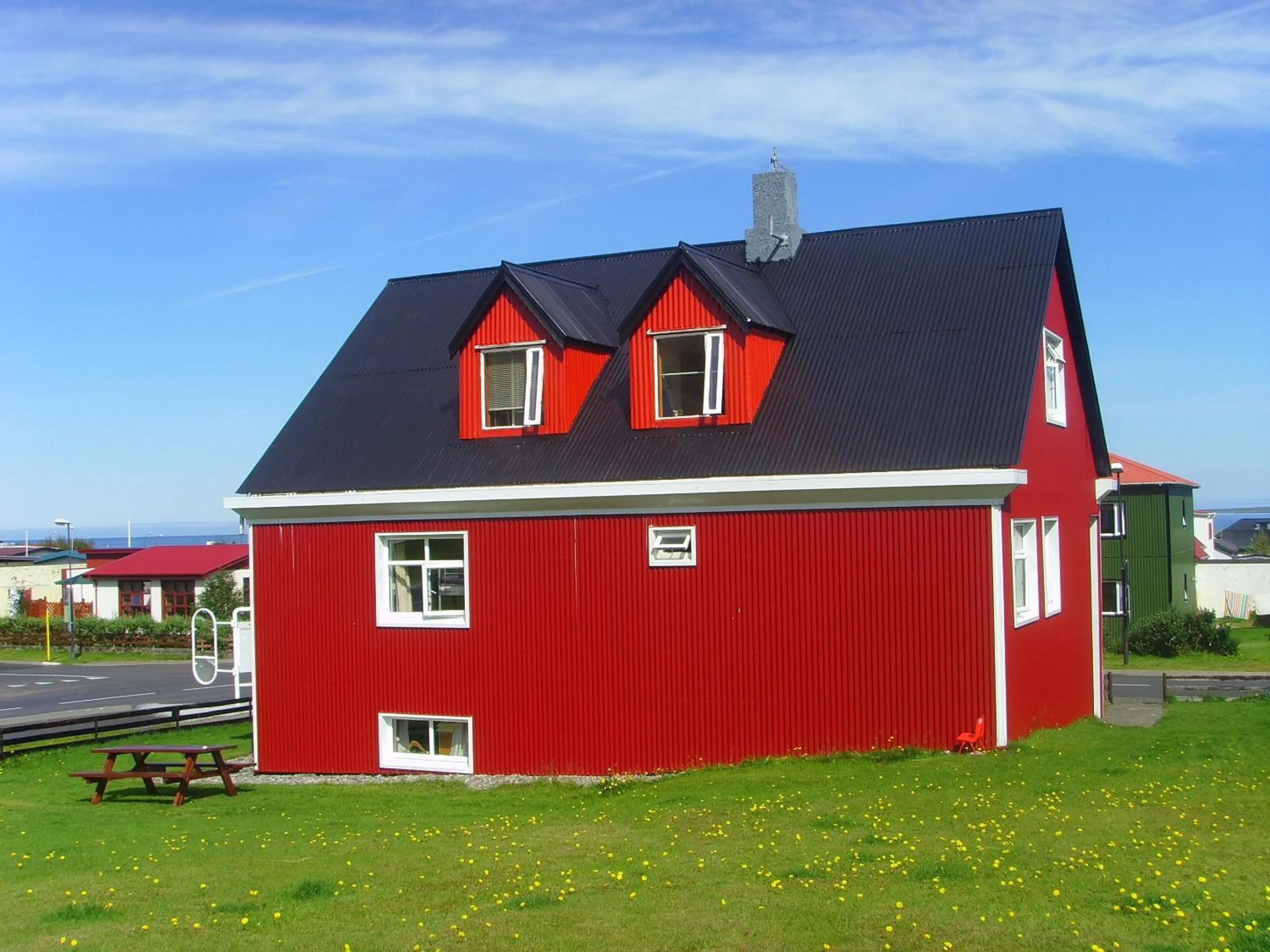 Facade/entrance in Grundarfjördur Hostel