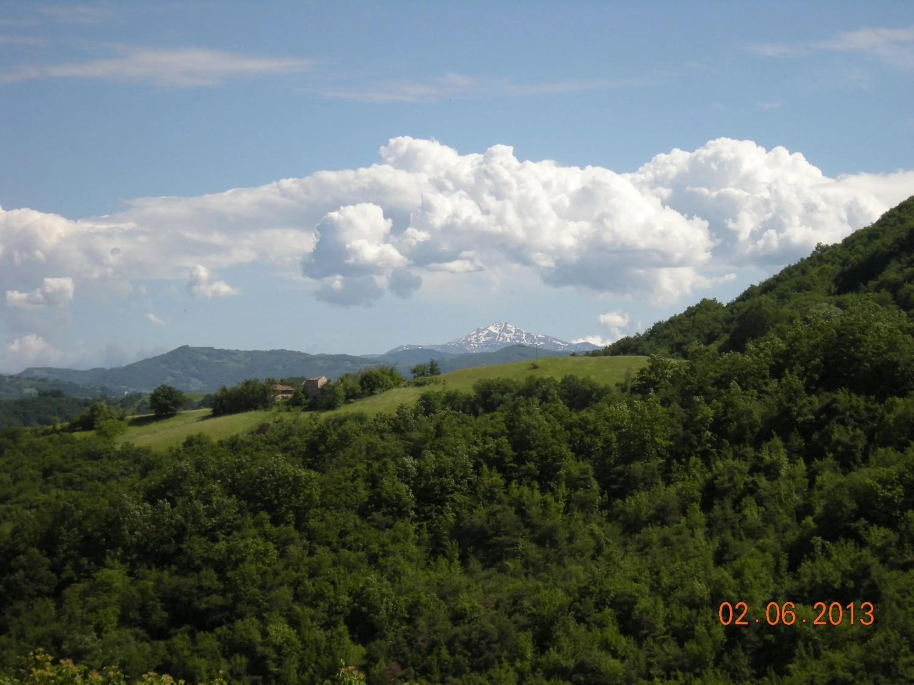 Natural landscape in Castello San Romano