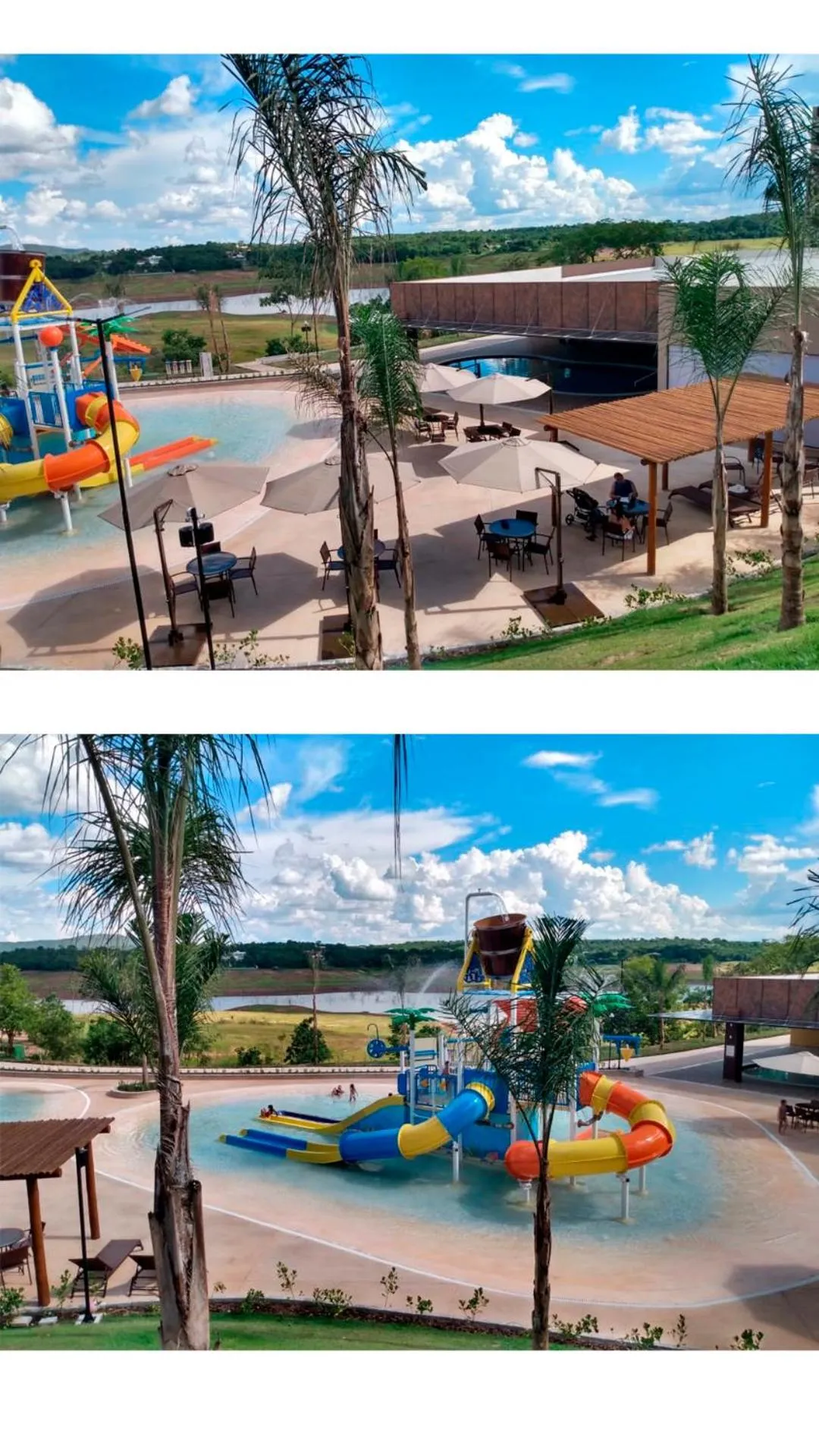 Aqua park in Prive Praias do Lago EcoResort