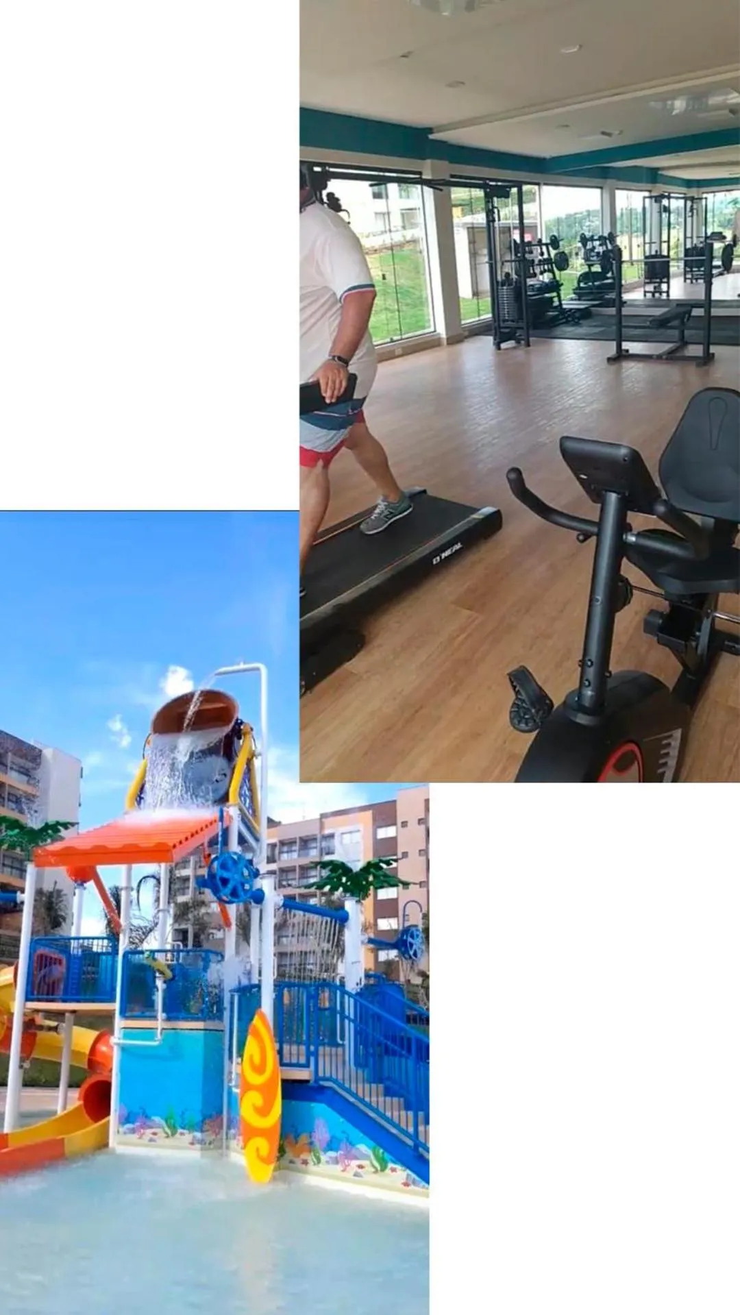 Aqua park in Prive Praias do Lago EcoResort