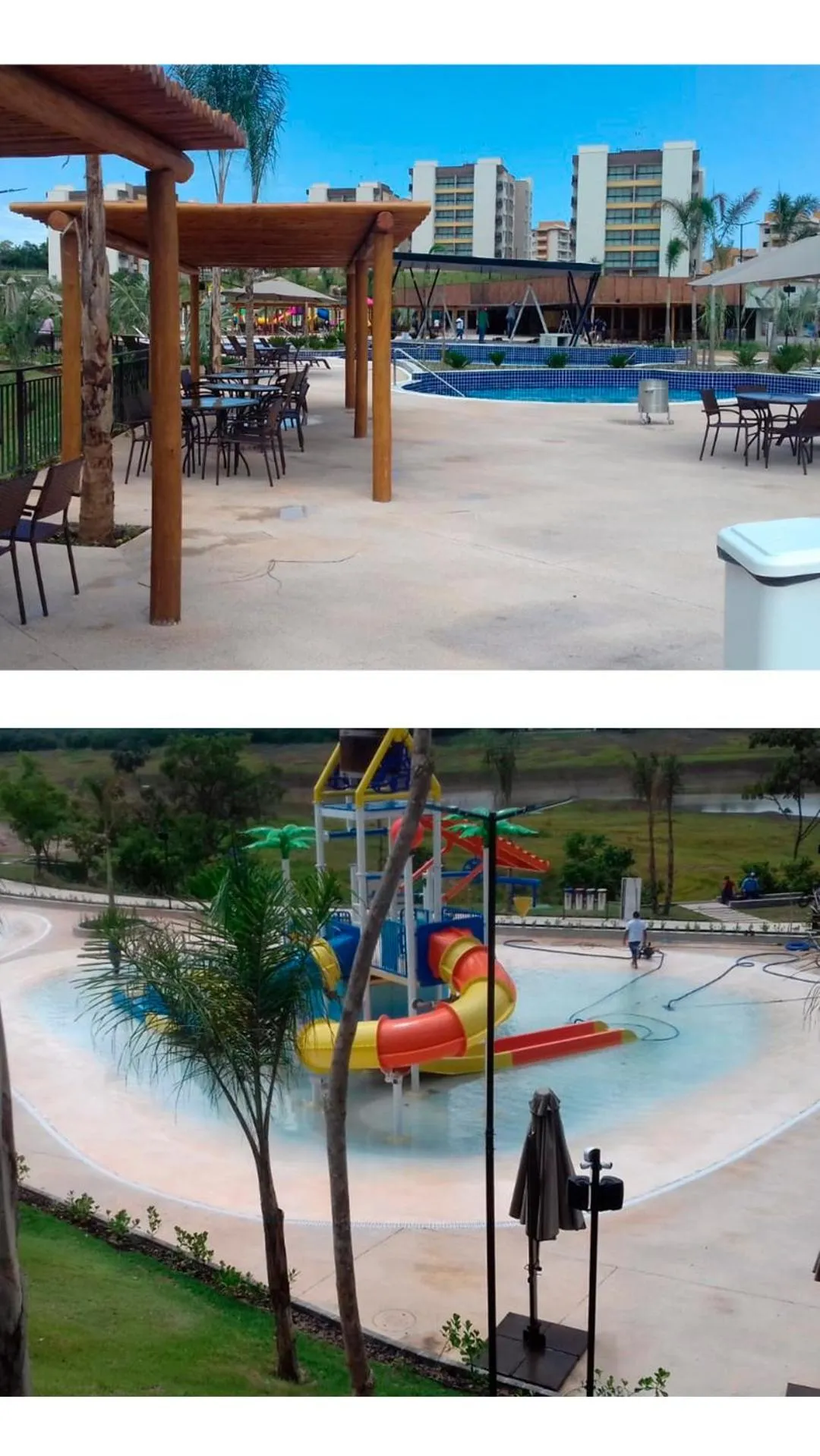 Aqua park in Prive Praias do Lago EcoResort
