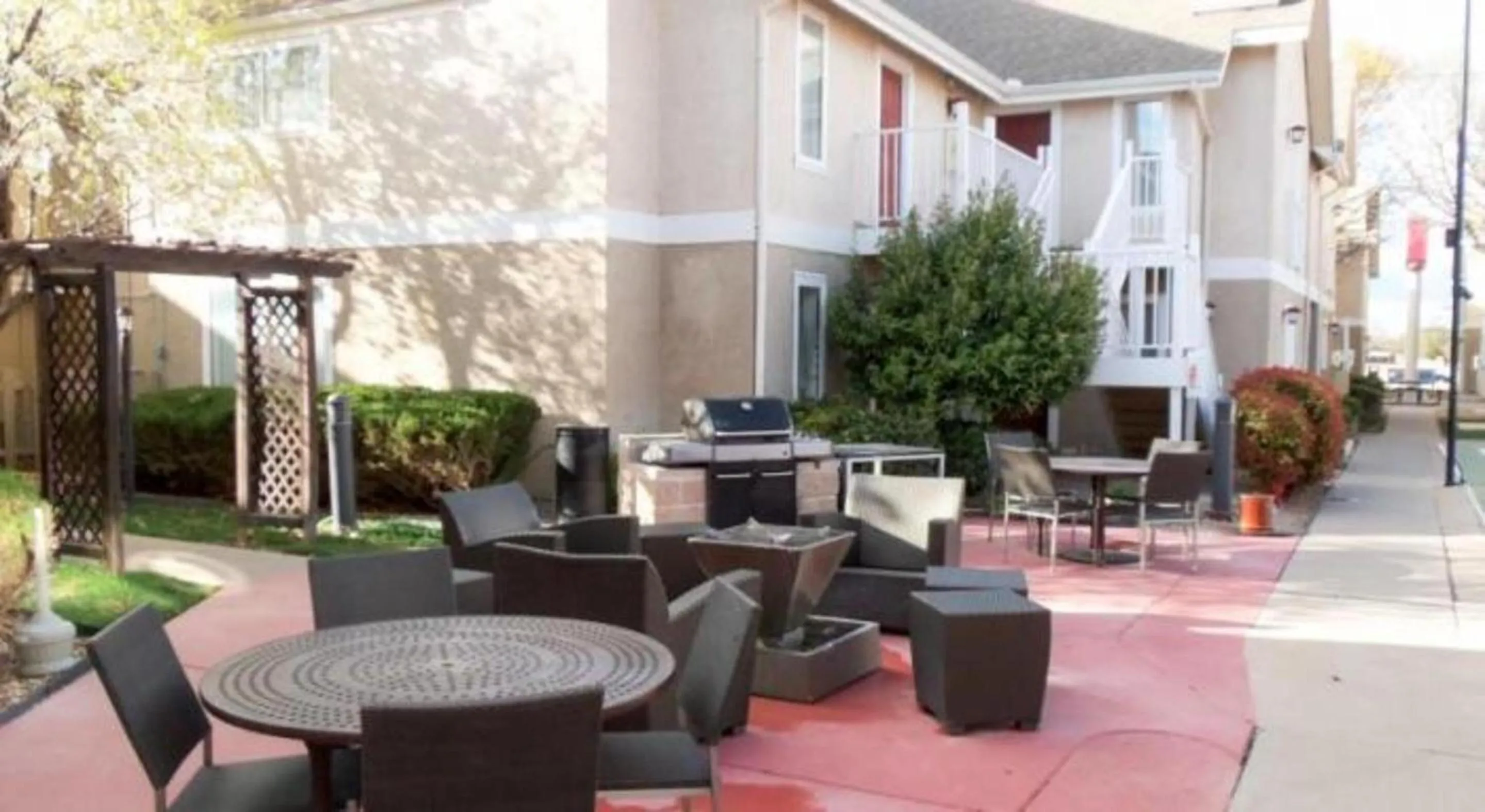 Patio in Studio 6 Lubbock, TX