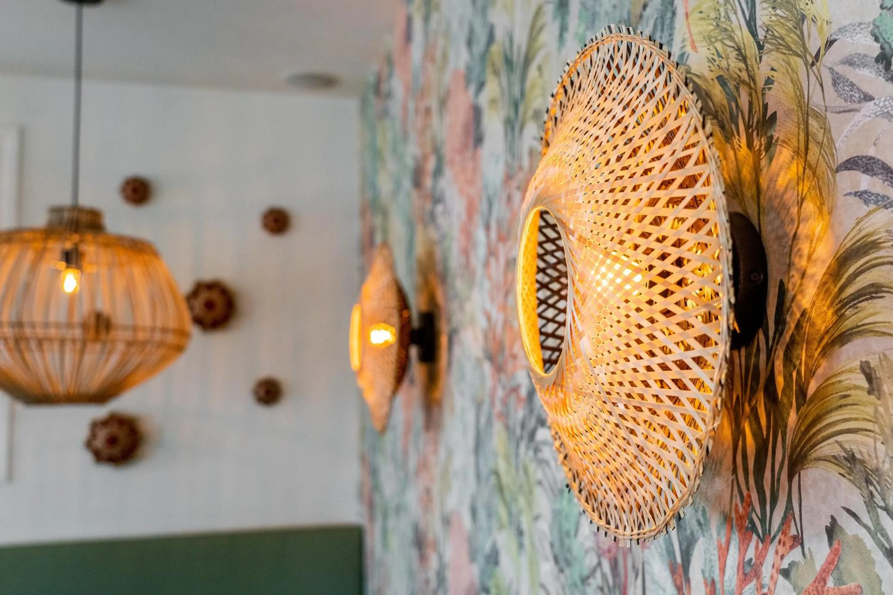 Decorative detail in Hotel Veere