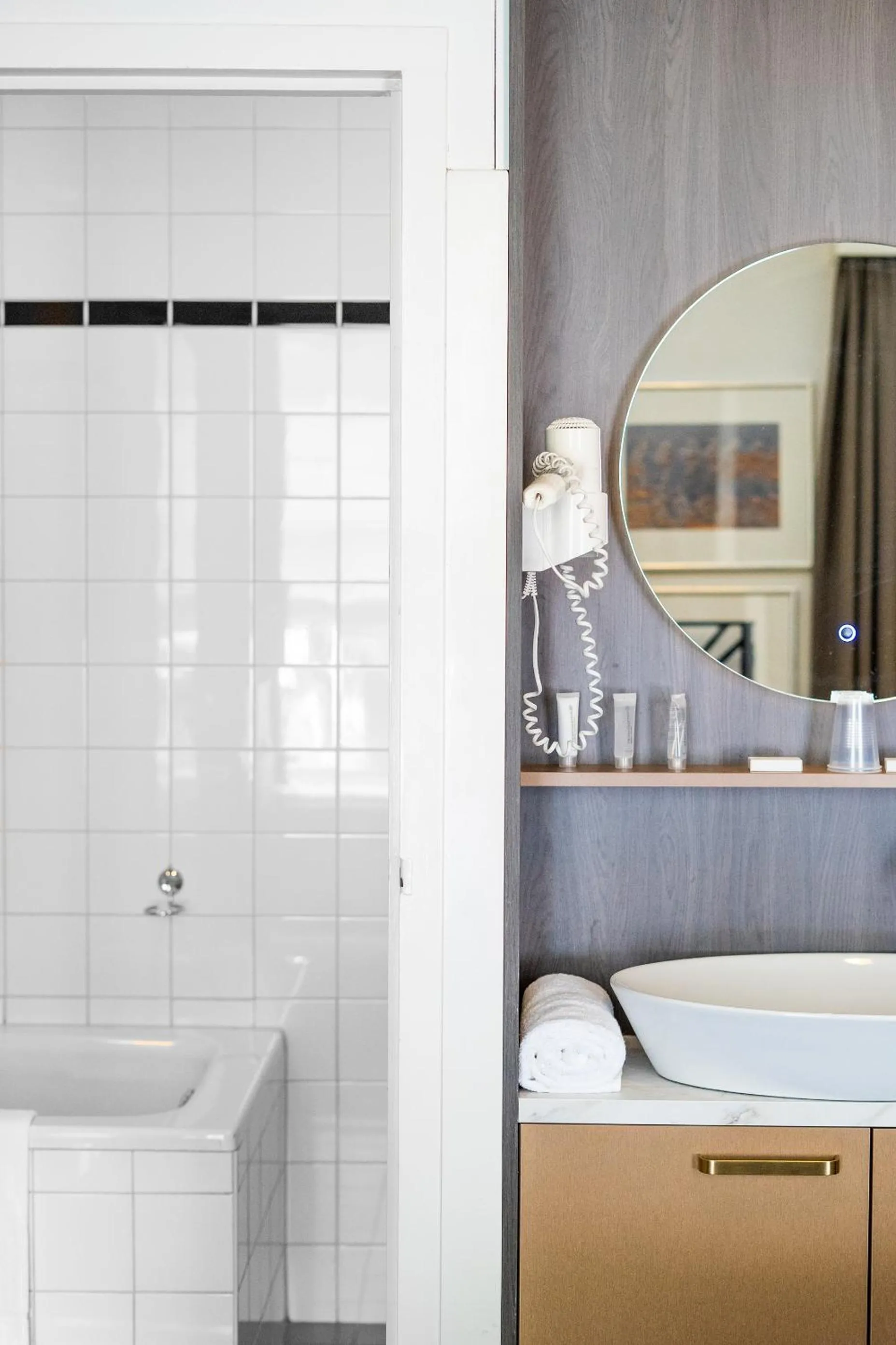 Bathroom in Hotel Veere