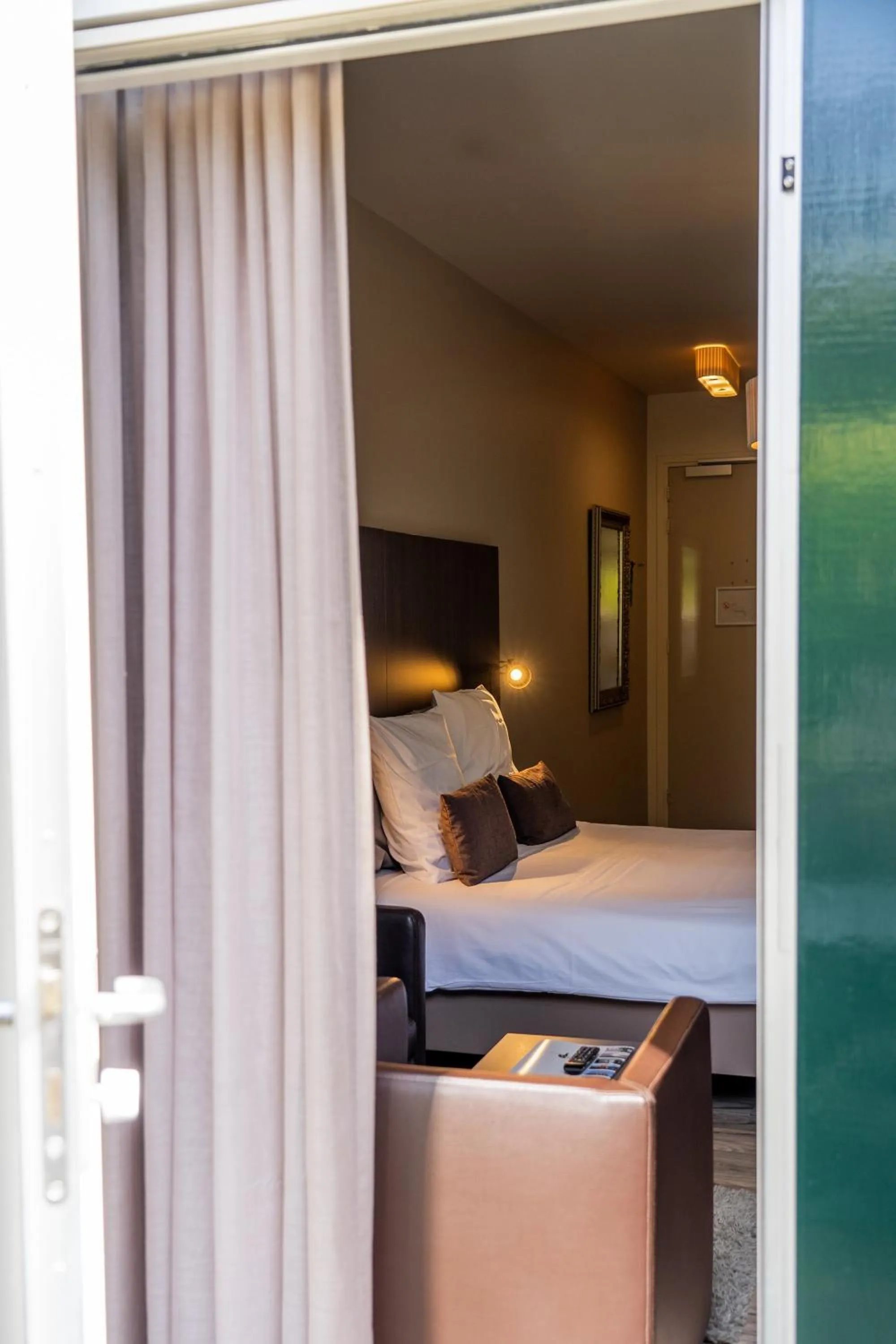 Bedroom, Bed in Hotel Veere